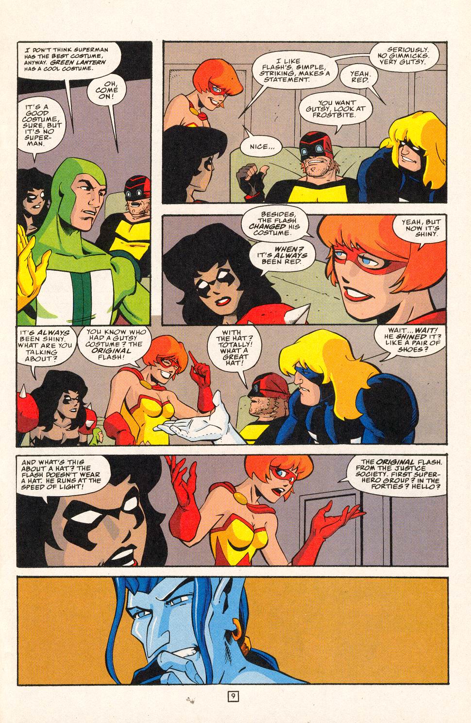 Read online Young Heroes in Love comic -  Issue #3 - 10