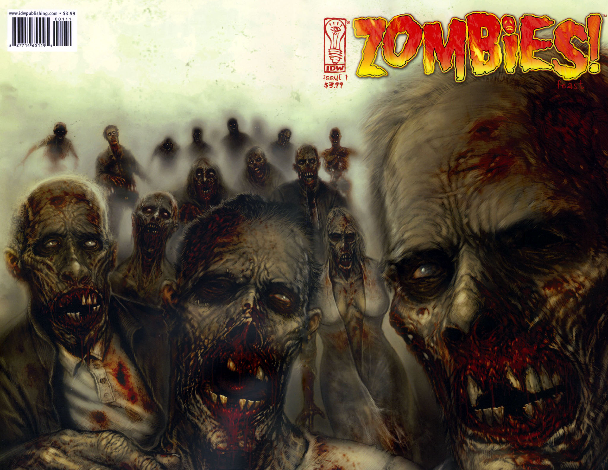 Zombies! Feast issue 1 - Page 1