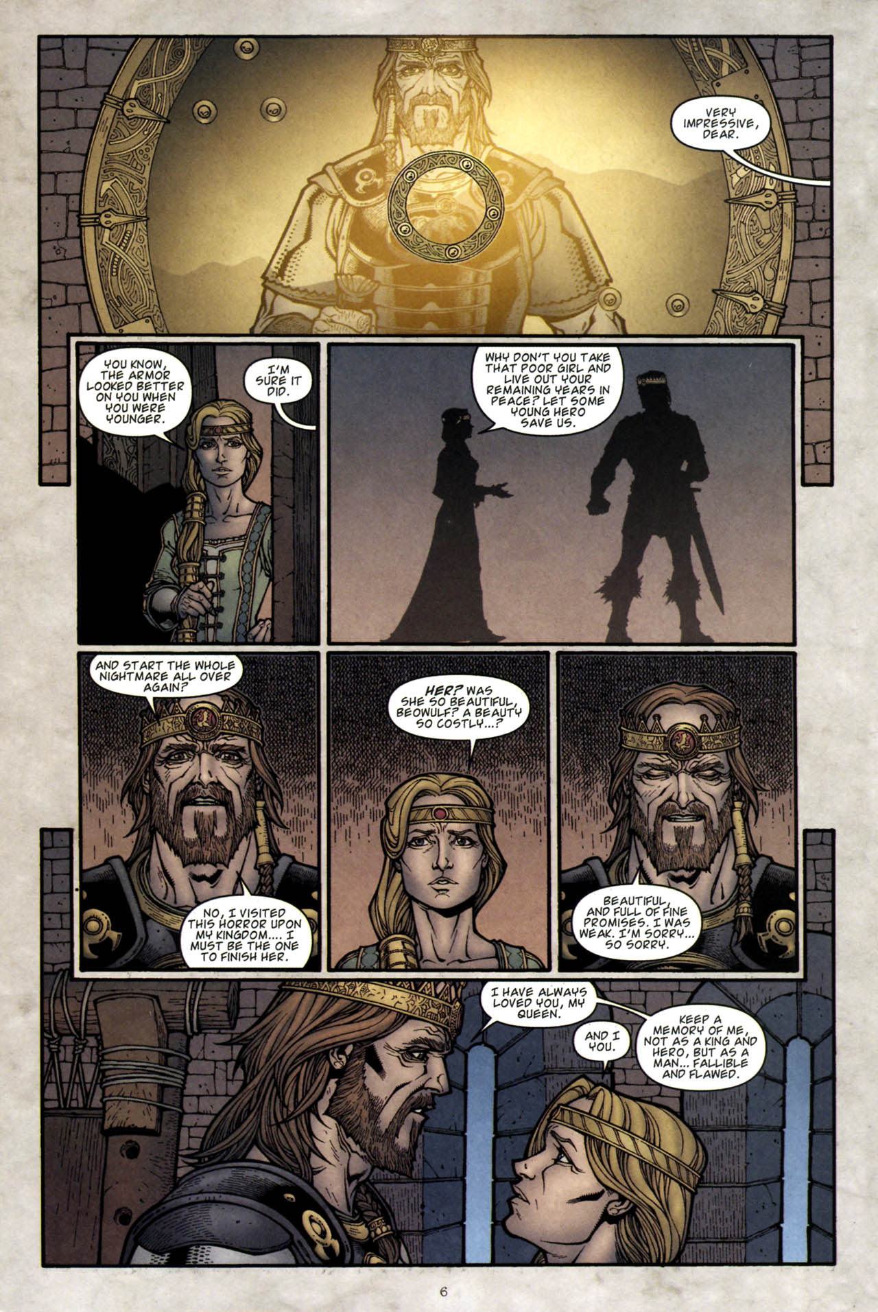 Read online Beowulf (2007) comic -  Issue #4 - 8