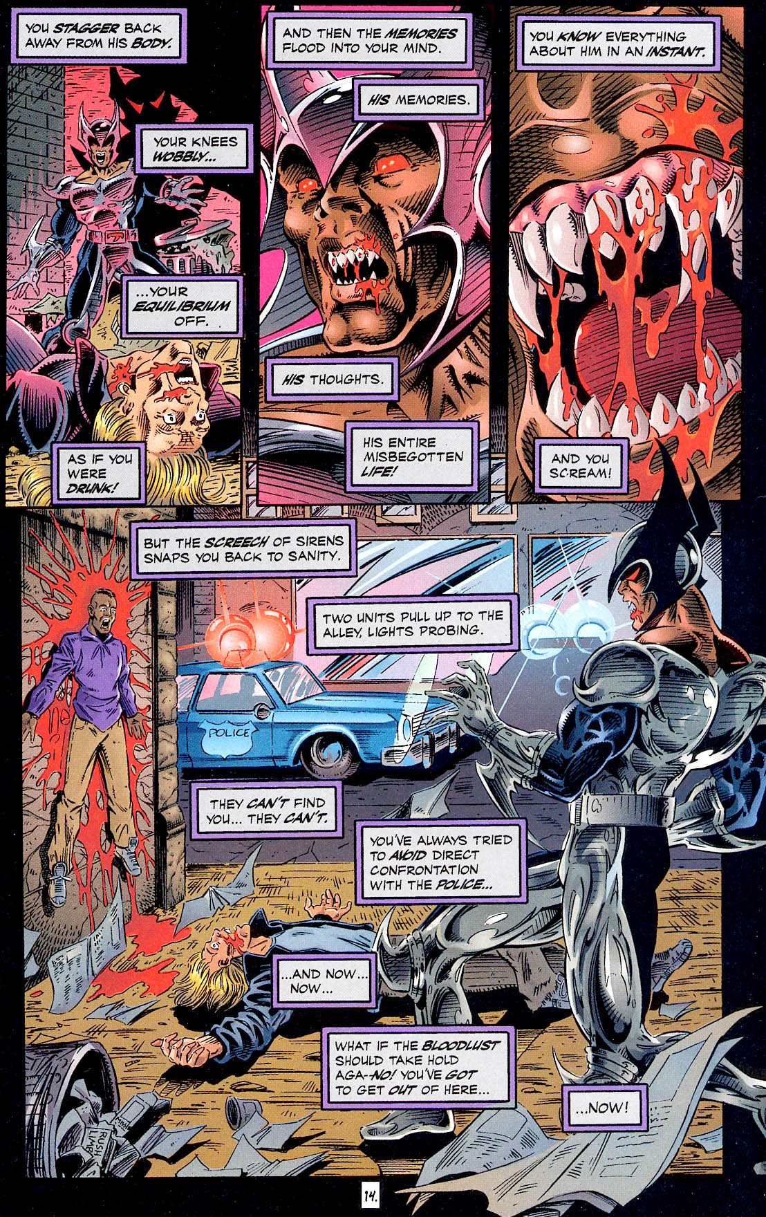 Read online Shadowhawk/Vampirella: Creatures of the Night comic -  Issue # Full - 12