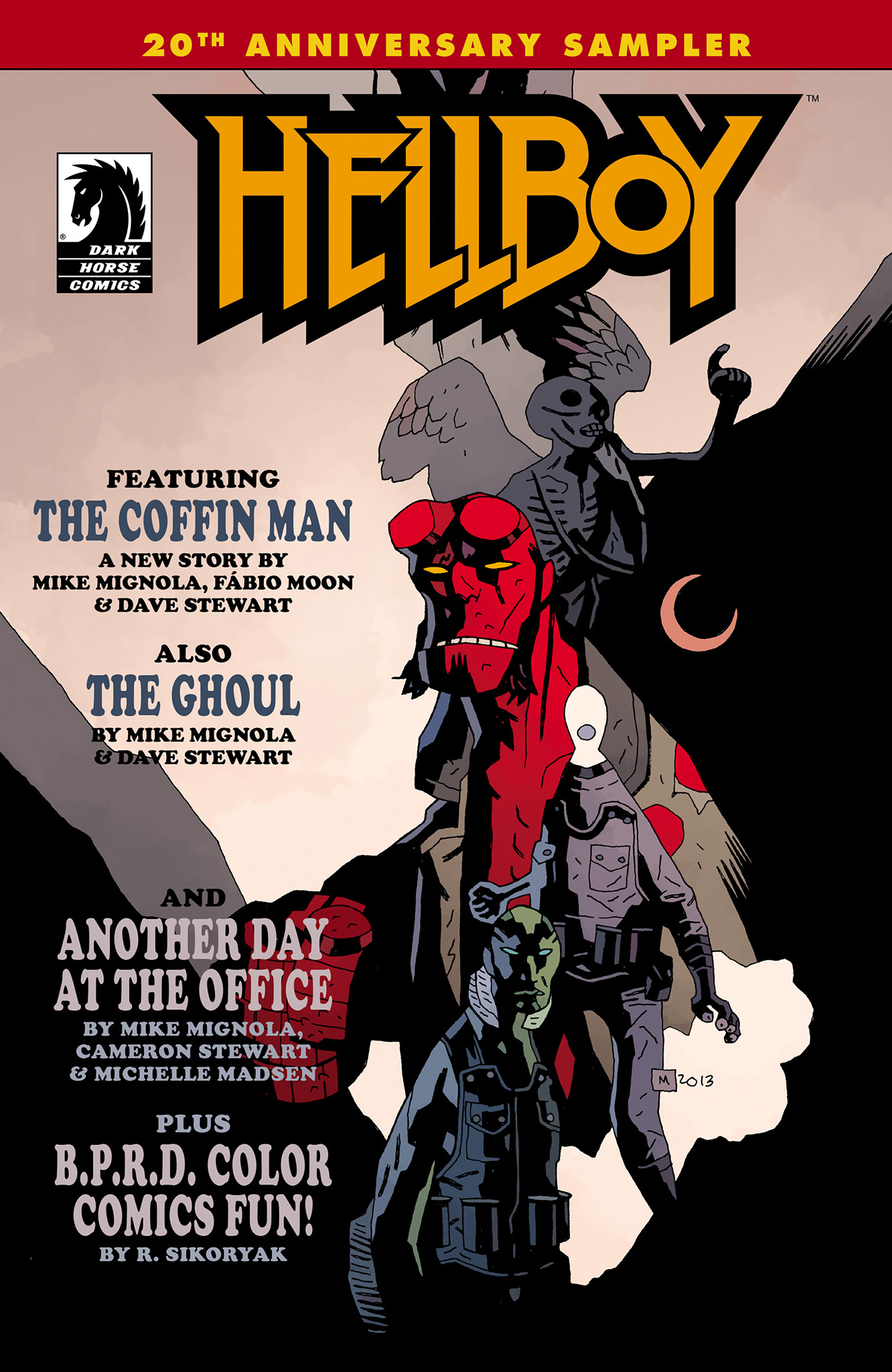 Read online Hellboy 20th Anniversary Sampler comic -  Issue # Full - 1