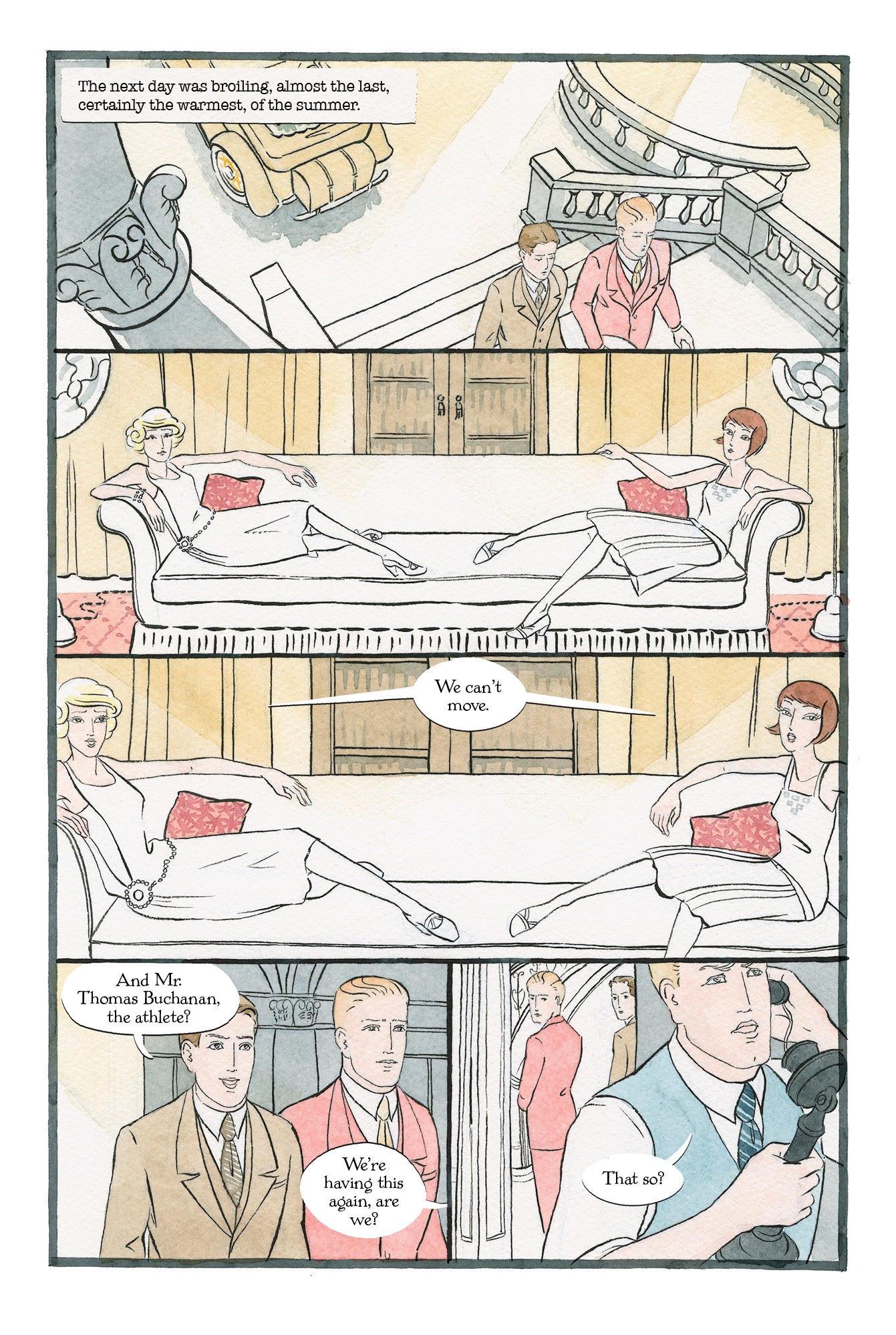 Read online The Great Gatsby: The Graphic Novel comic -  Issue # TPB (Part 2) - 41