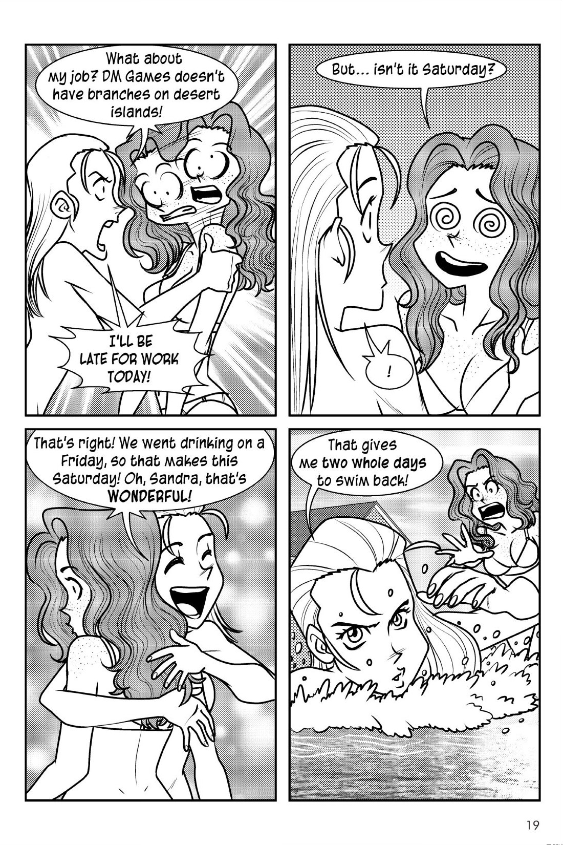 Read online Sandra On The Rocks comic -  Issue # TPB 3 (Part 1) - 20