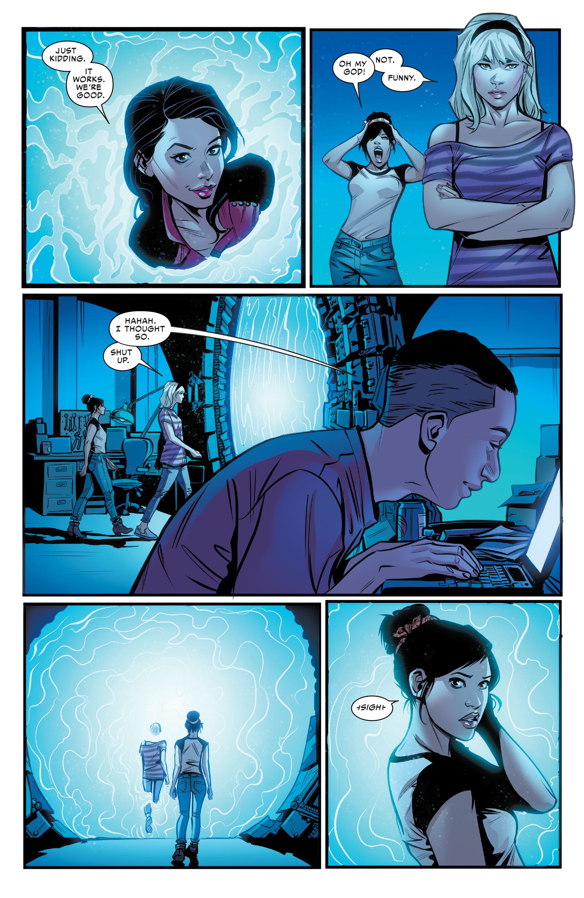 Read online Silk: Out of the Spider-Verse comic -  Issue # TPB 2 (Part 3) - 10