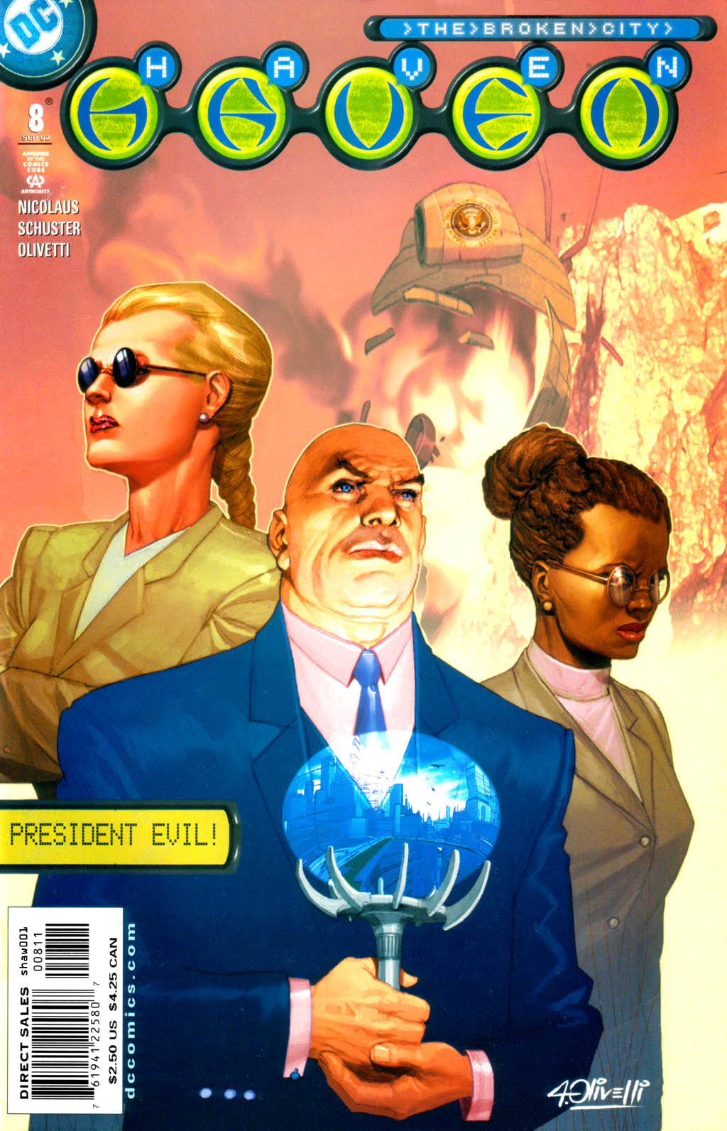 Read online Haven: The Broken City comic -  Issue #8 - 1