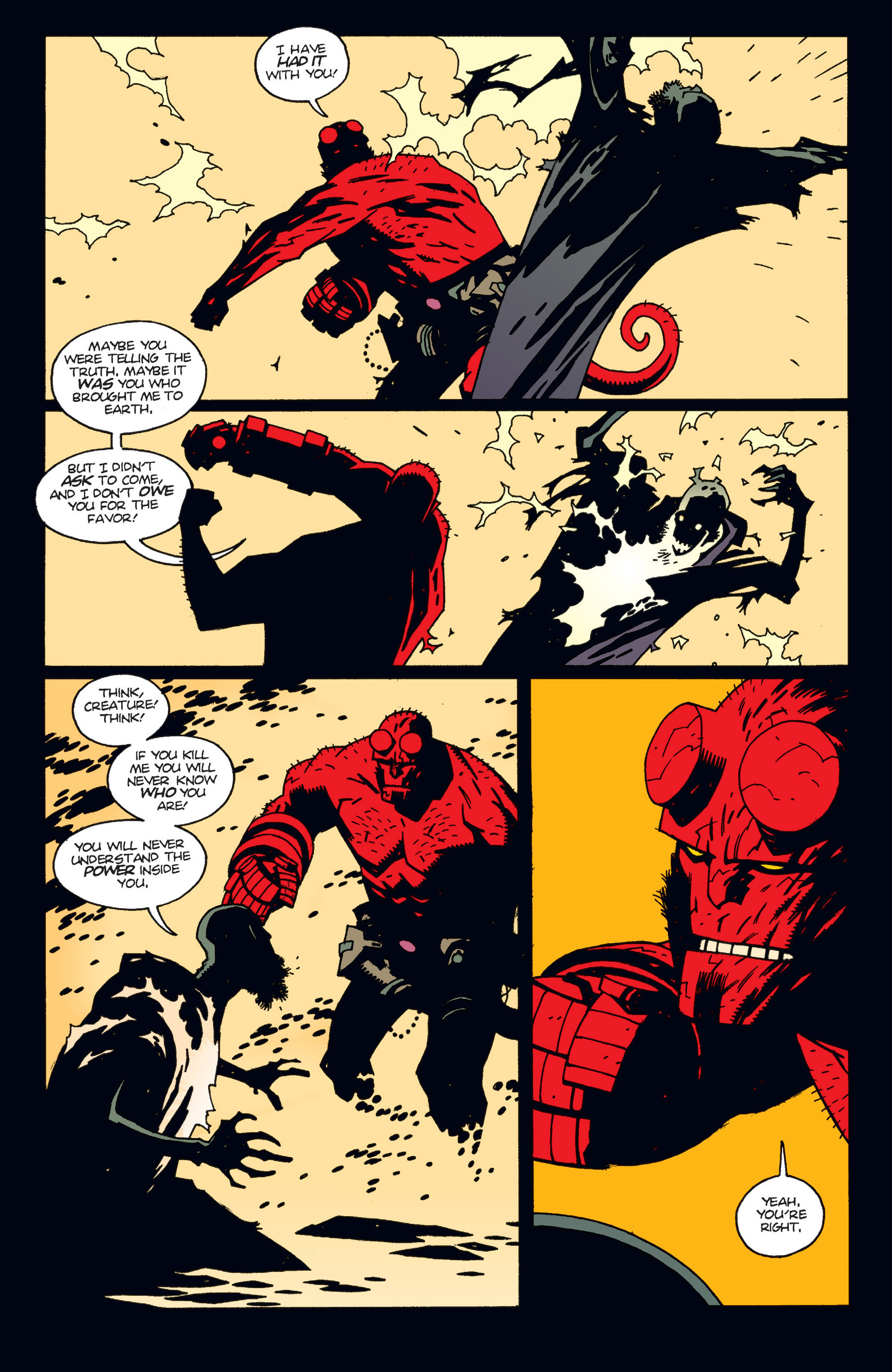 Read online Hellboy comic -  Issue #1 - 105