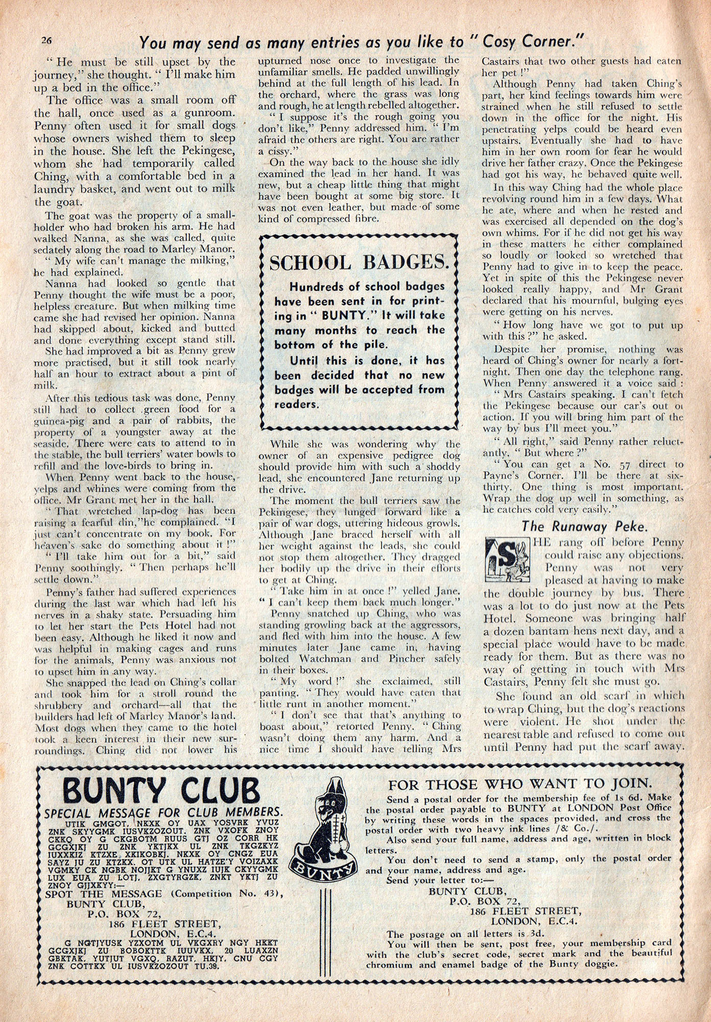 Read online Bunty comic -  Issue #65 - 26