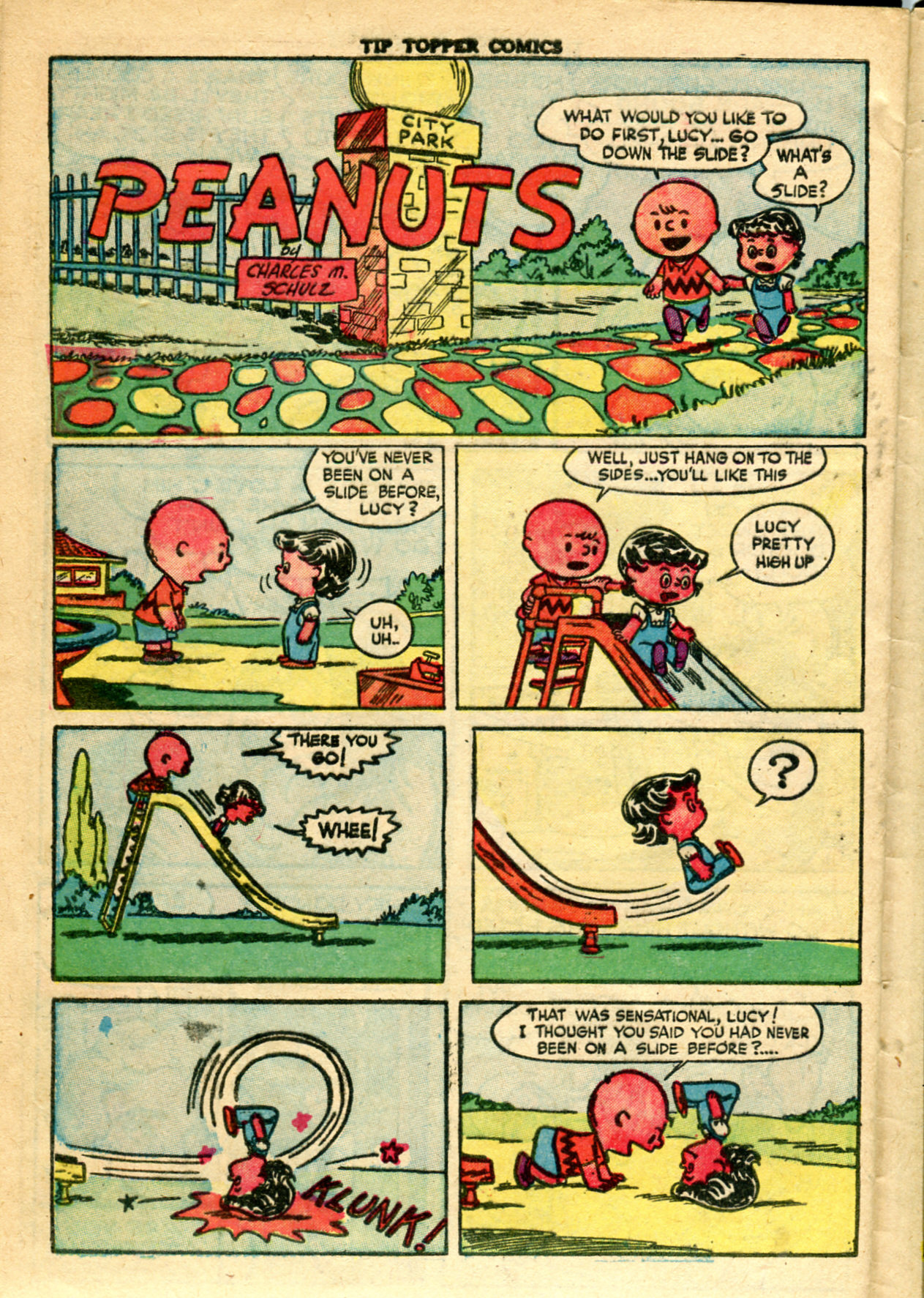 Read online Tip Topper Comics comic -  Issue #27 - 32