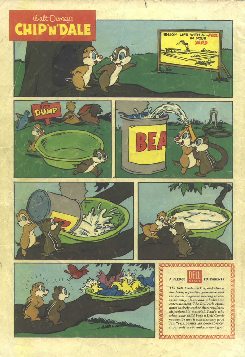 Read online Walt Disney's Chip 'N' Dale comic -  Issue #5 - 36