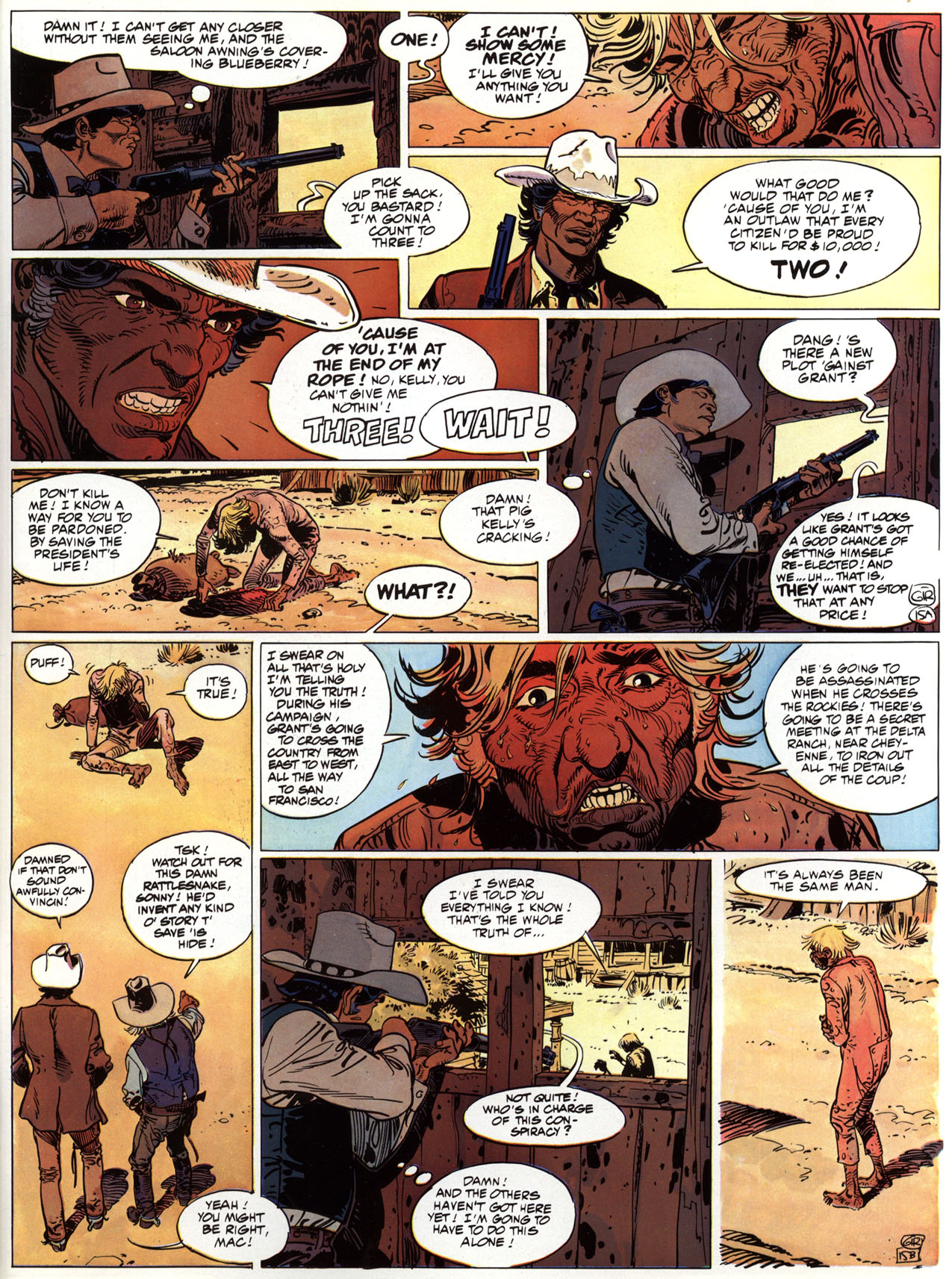 Read online Epic Graphic Novel: Blueberry comic -  Issue #5 - 67