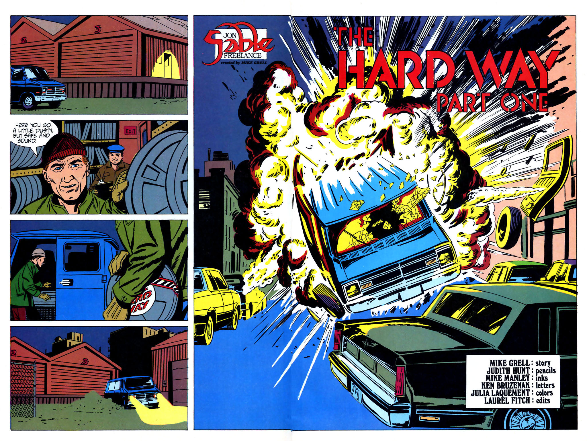 Read online Jon Sable, Freelance comic -  Issue #44 - 8