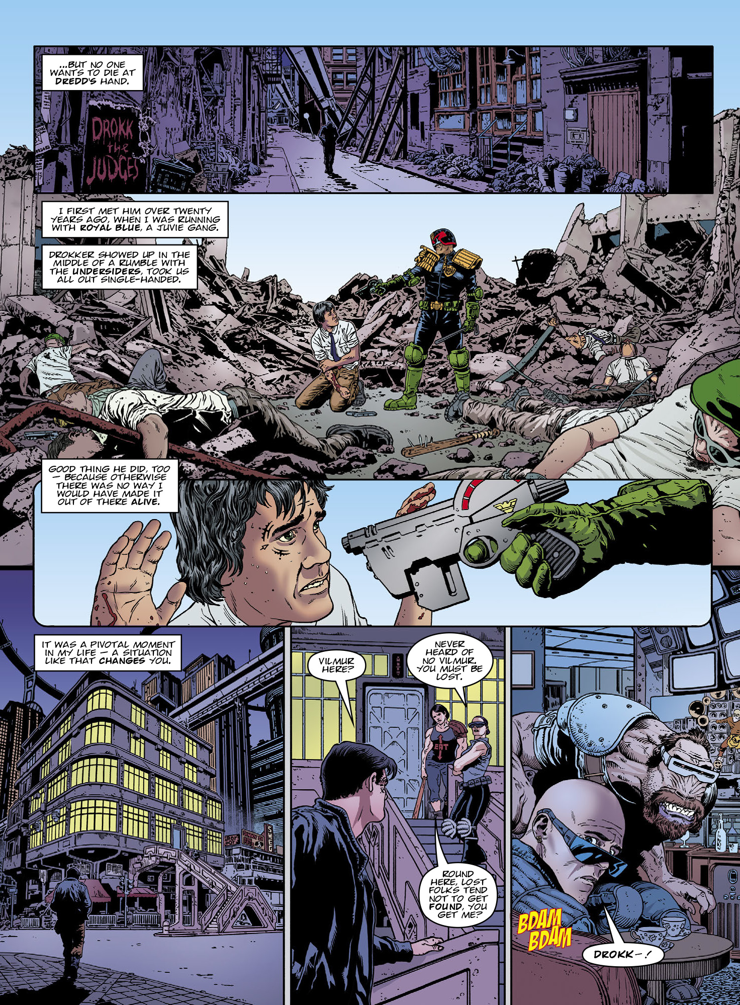 Read online Judge Dredd Megazine (Vol. 5) comic -  Issue #450 - 109