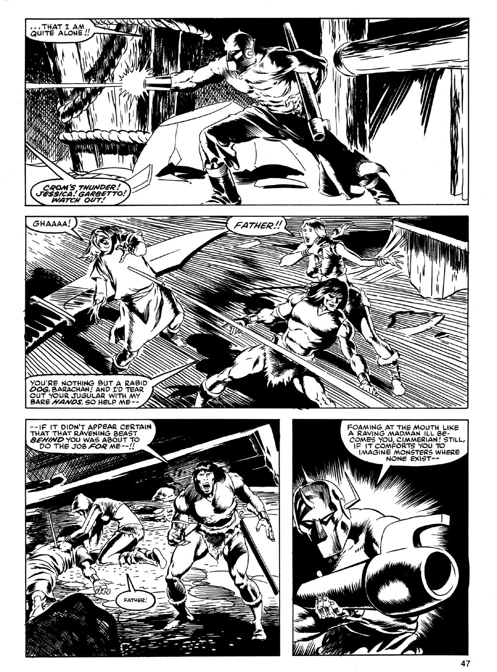 Read online The Savage Sword Of Conan comic -  Issue #92 - 46