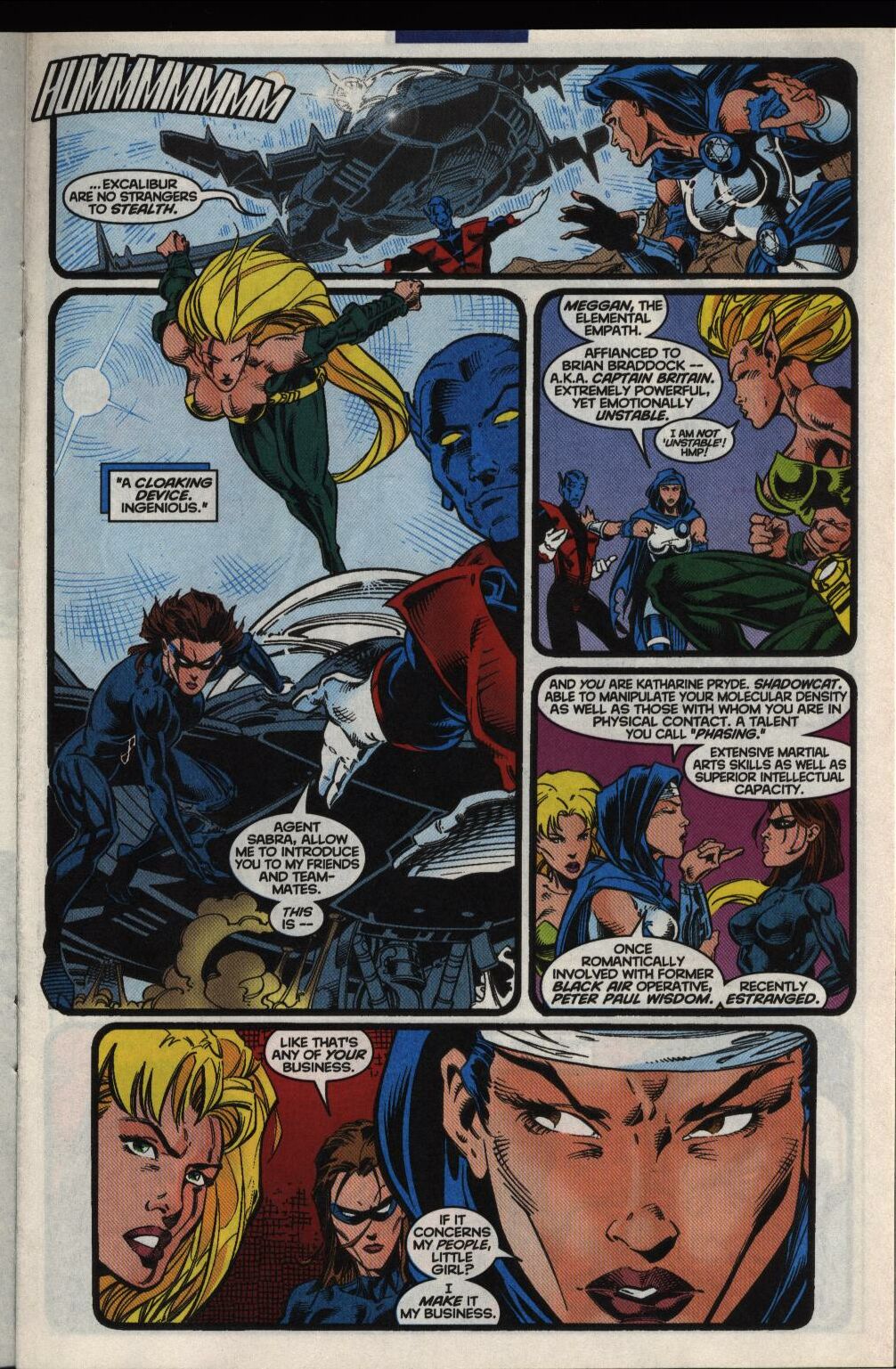Read online Excalibur (1988) comic -  Issue #121 - 8