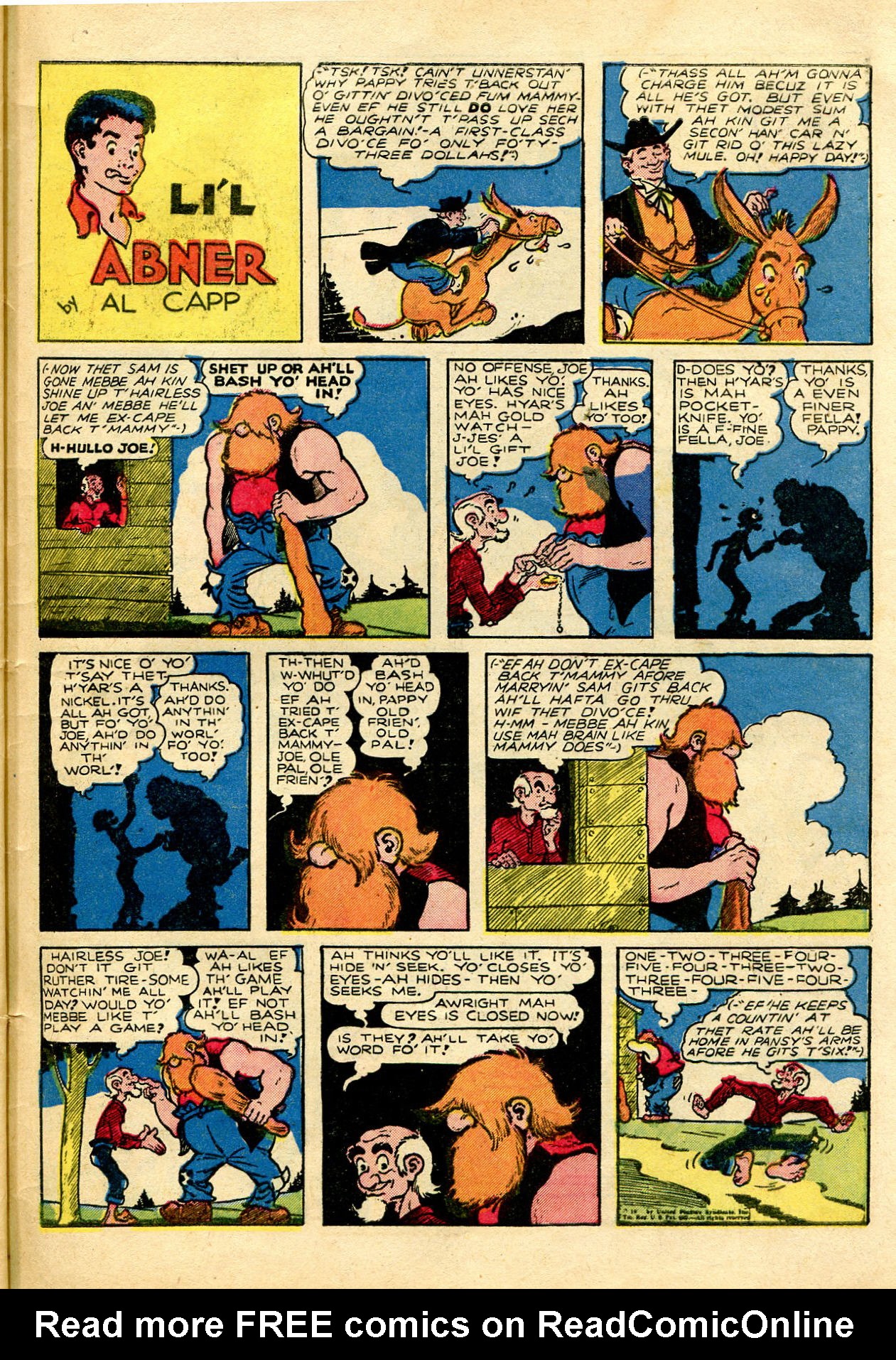 Read online Comics on Parade comic -  Issue #36 - 61