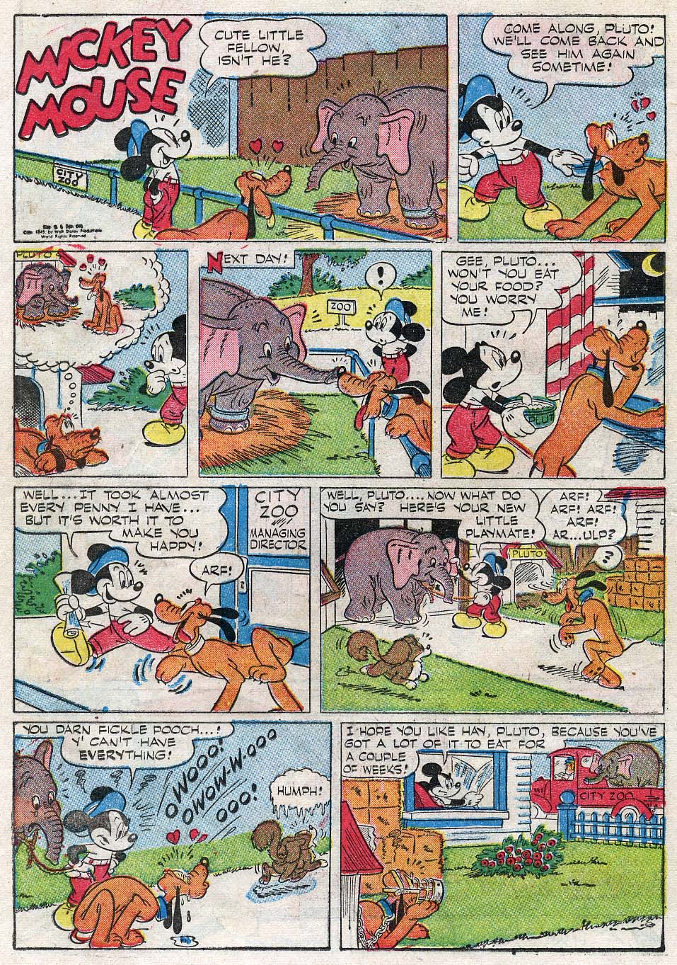Read online Walt Disney's Comics and Stories comic -  Issue #97 - 38