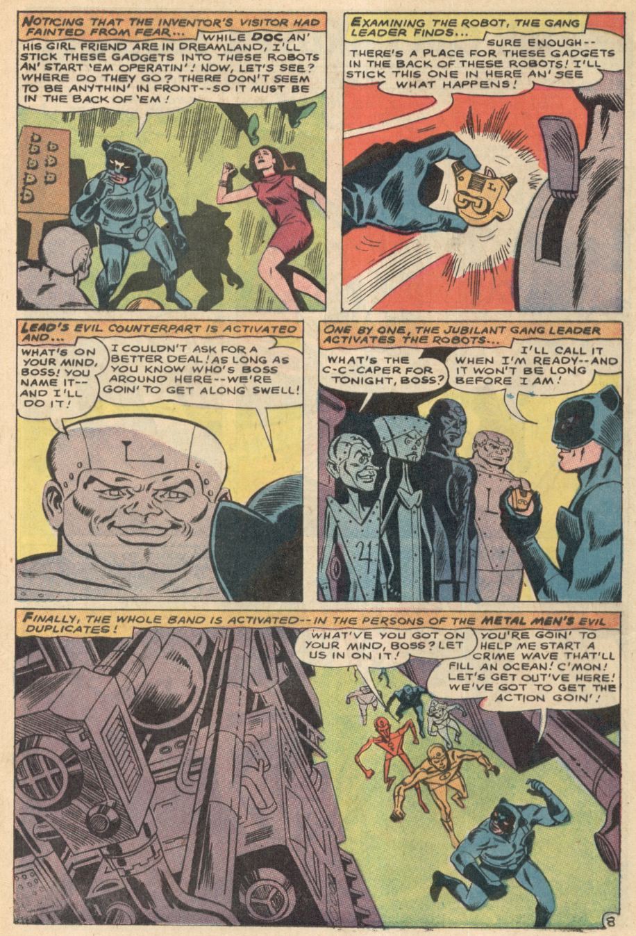 Read online Metal Men (1963) comic -  Issue #28 - 12