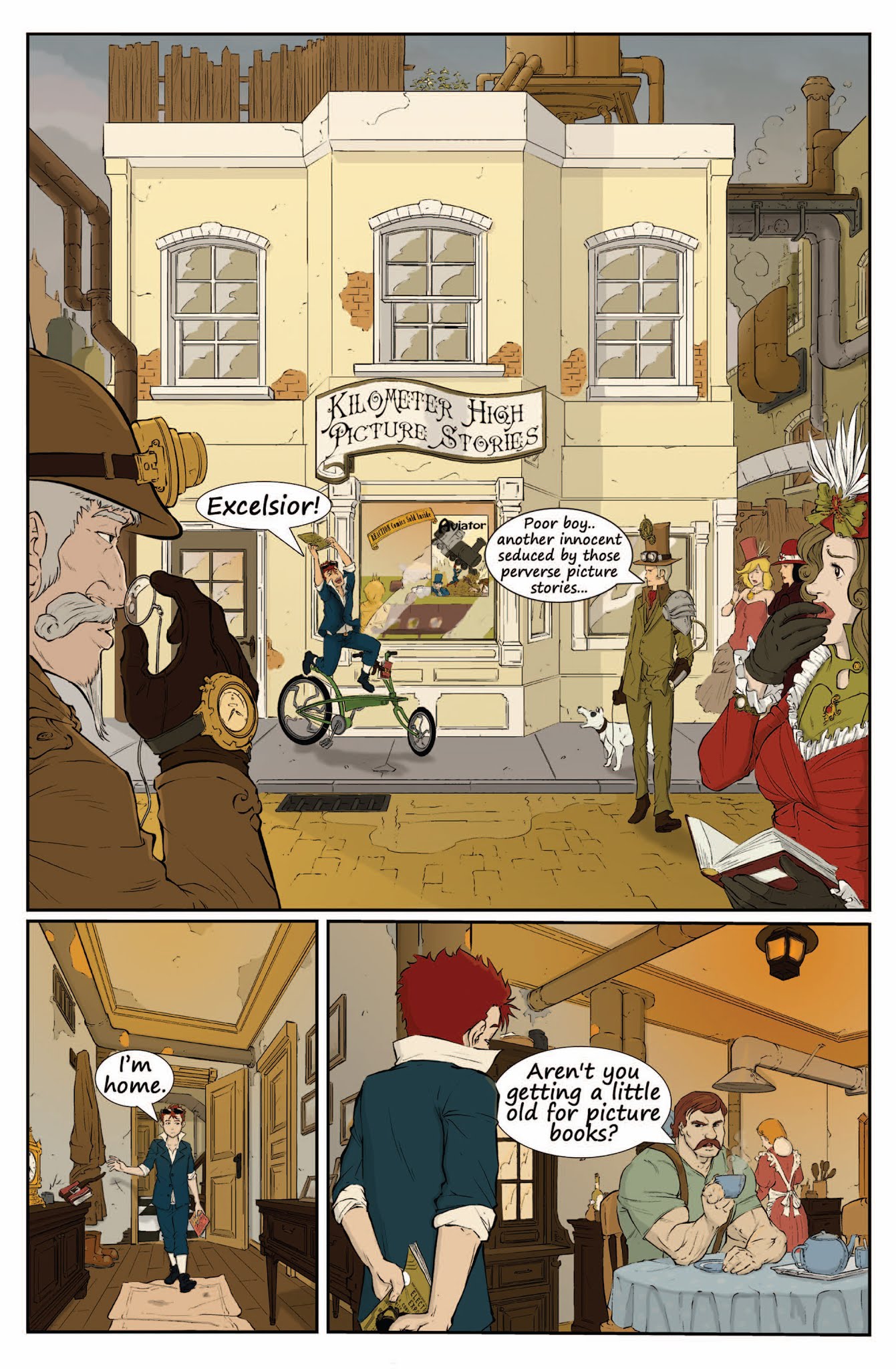 Read online SteamPunk Originals comic -  Issue # TPB - 38