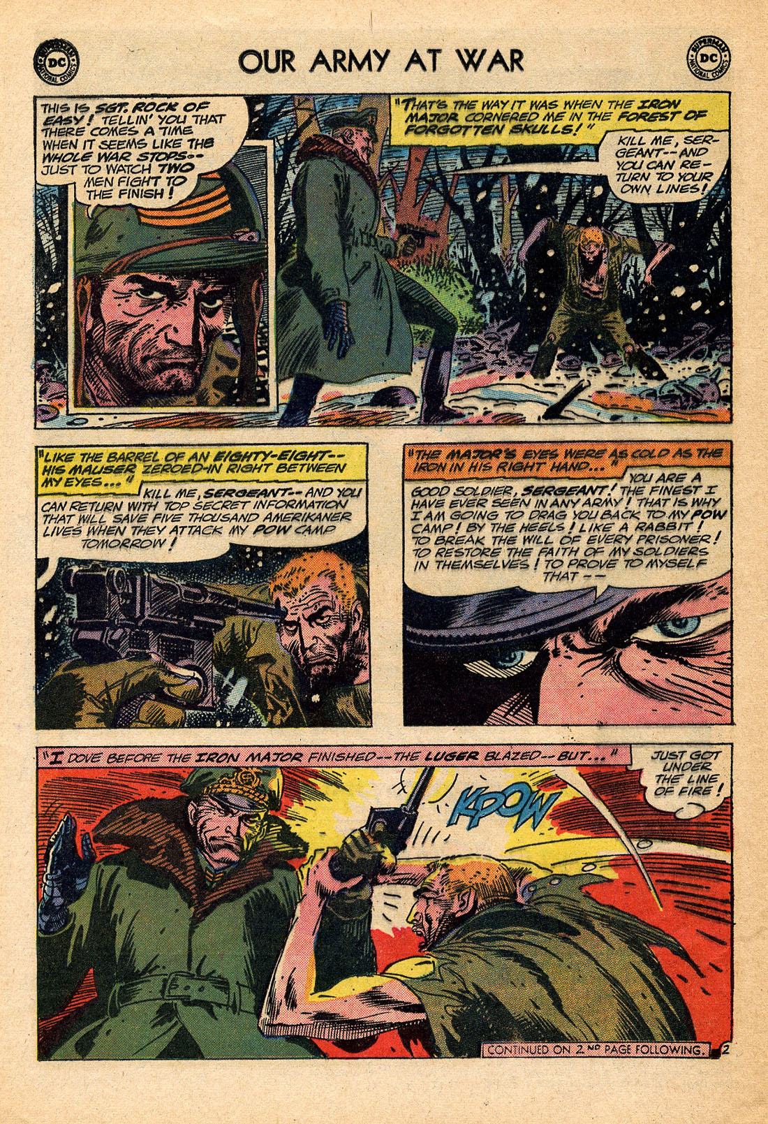 Read online Our Army at War (1952) comic -  Issue #158 - 4