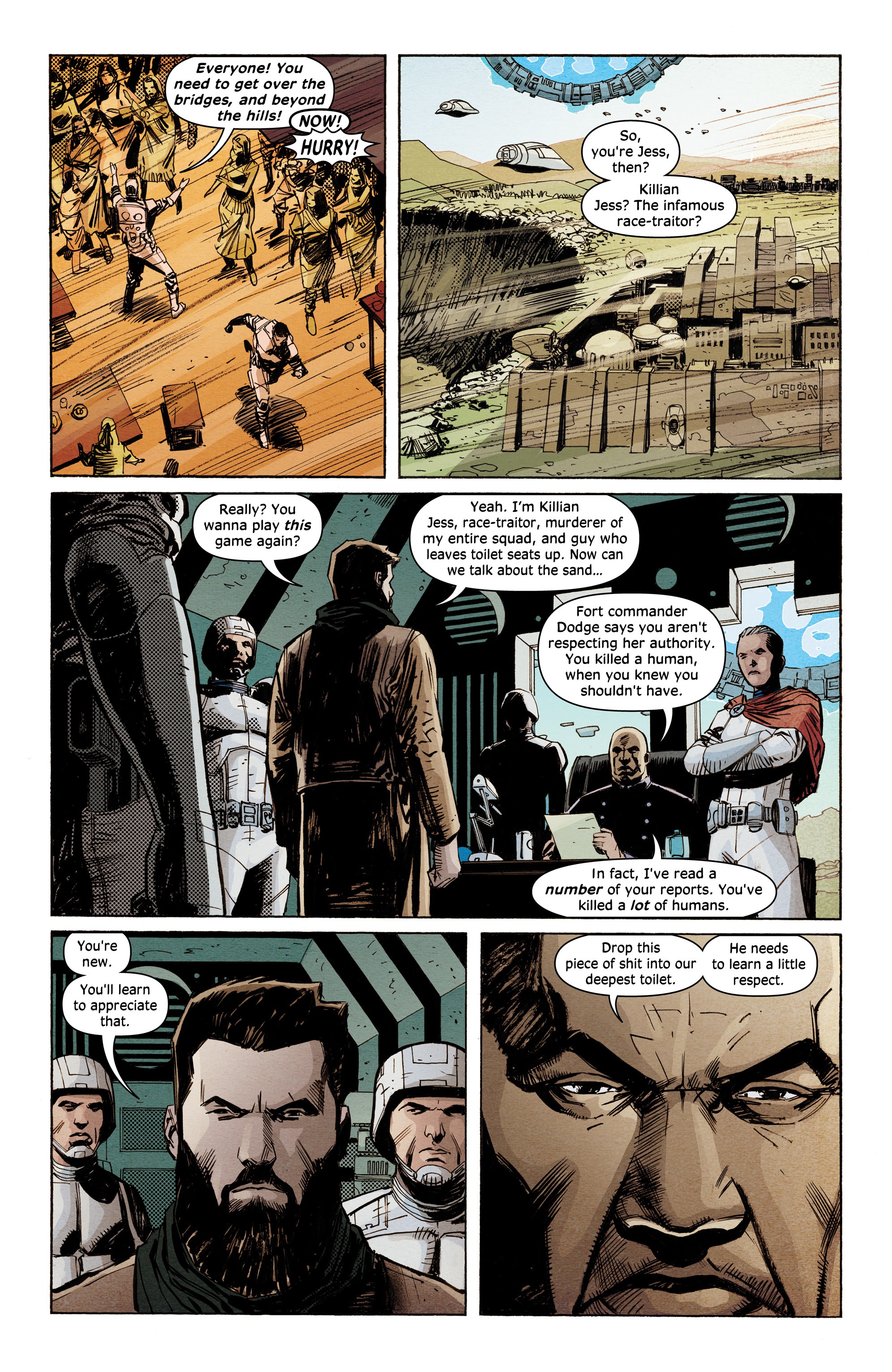 Read online Edgeworld: Sand comic -  Issue #2 - 13