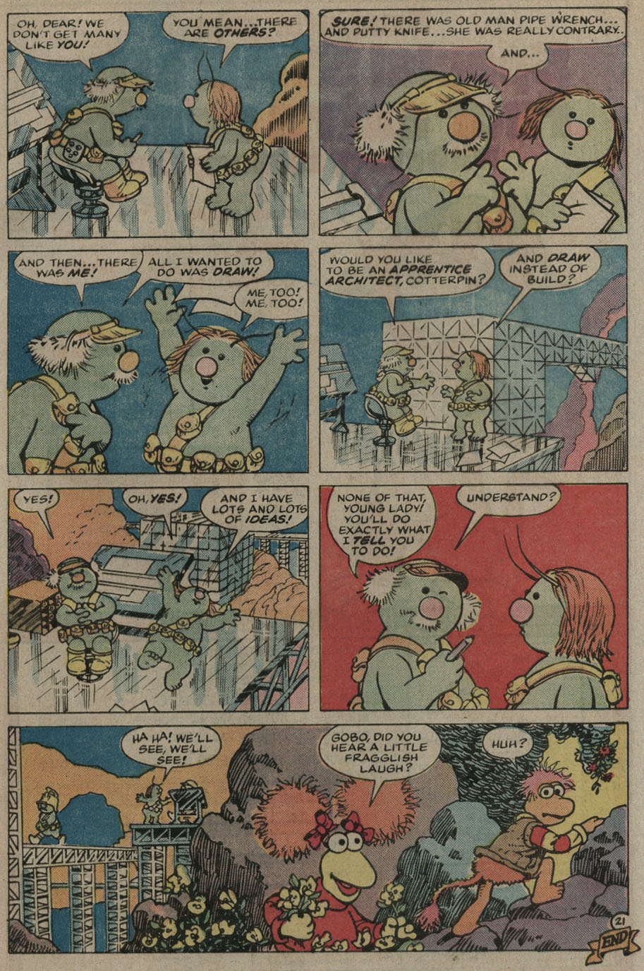Read online Fraggle Rock comic -  Issue #4 - 33
