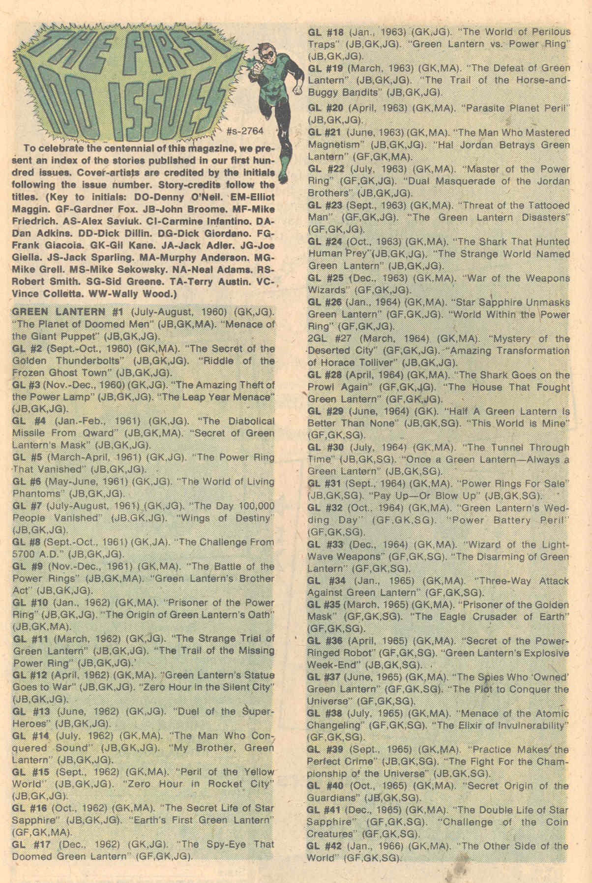 Green Lantern (1960) Issue #100 #103 - English 18