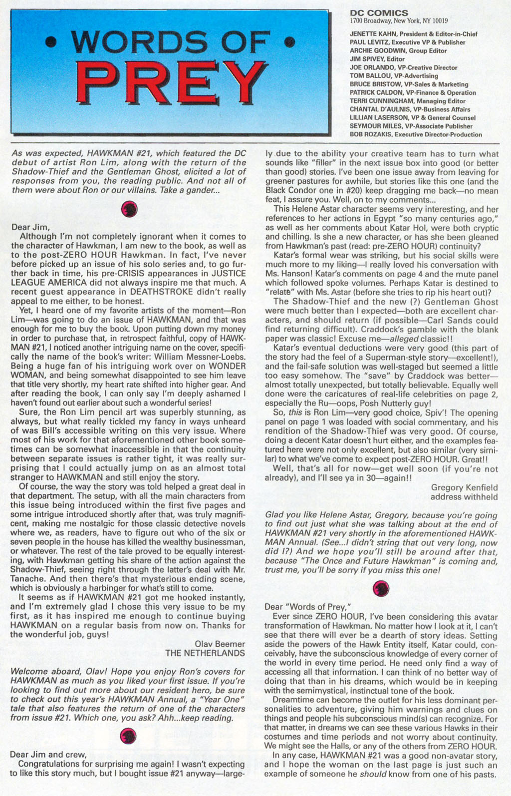 Read online Hawkman (1993) comic -  Issue #24 - 25