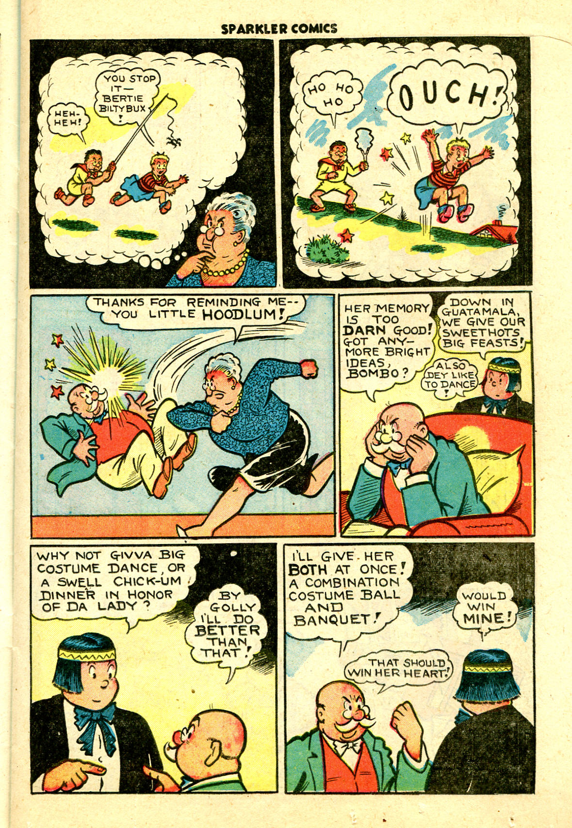 Read online Sparkler Comics comic -  Issue #55 - 17
