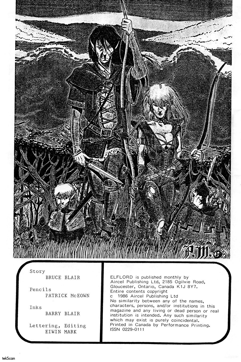 Read online Elflord (1986) comic -  Issue #1 - 4