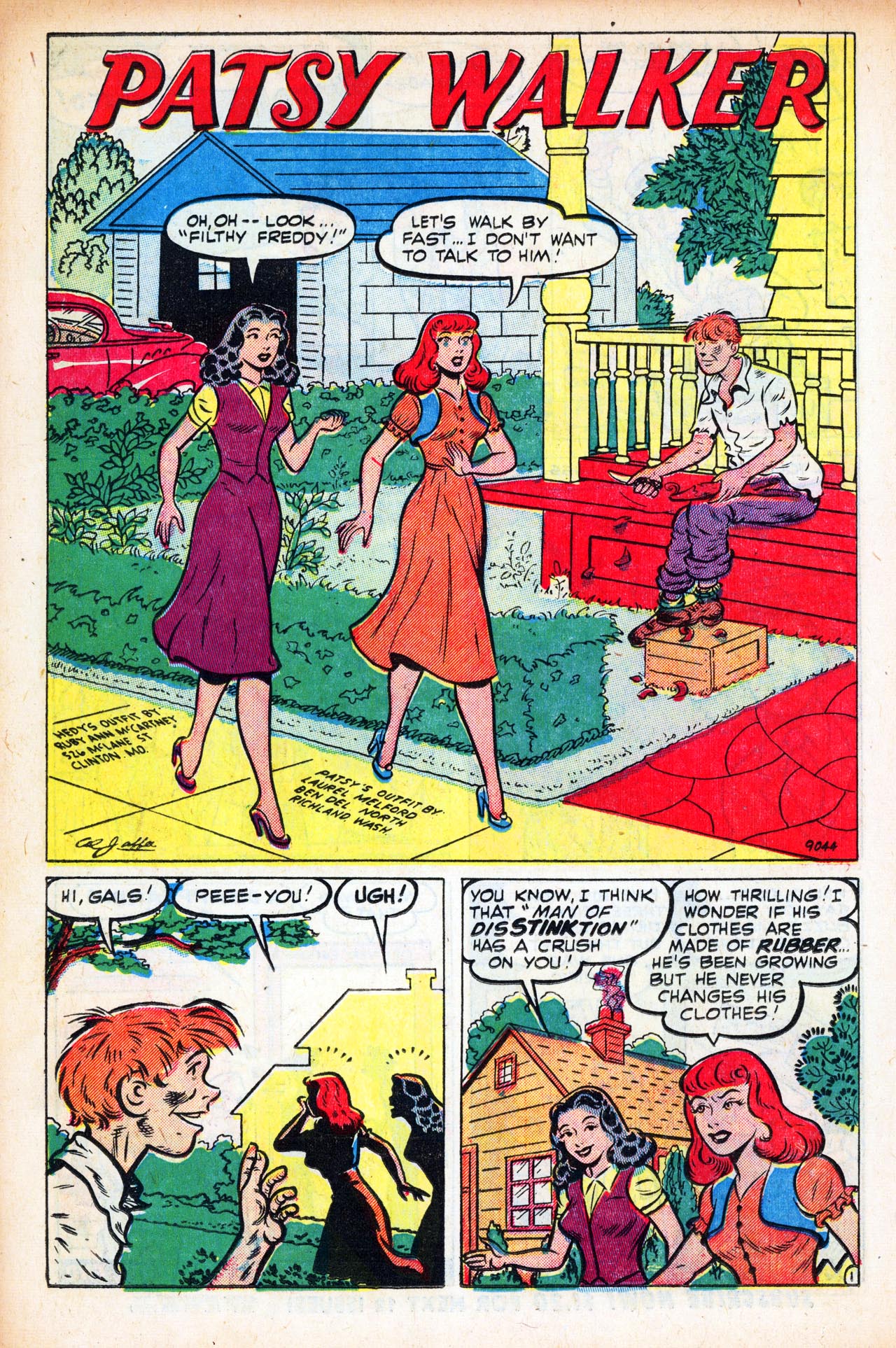 Read online Patsy Walker comic -  Issue #37 - 38