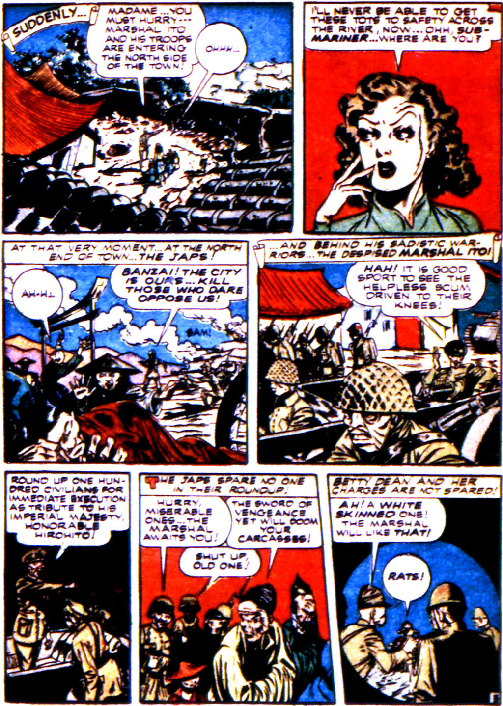 Read online Sub-Mariner Comics comic -  Issue #12 - 30