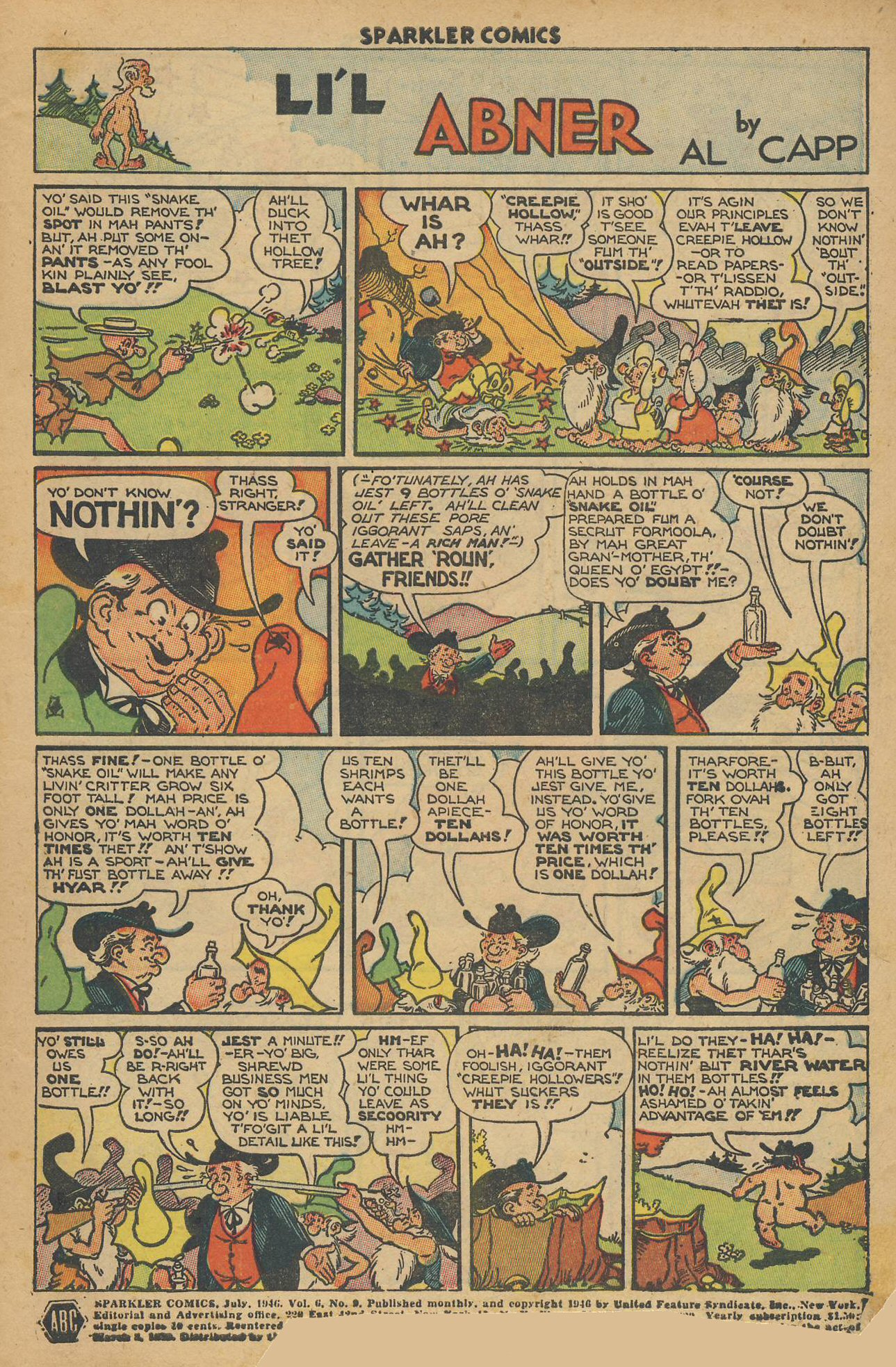 Read online Sparkler Comics comic -  Issue #57 - 3