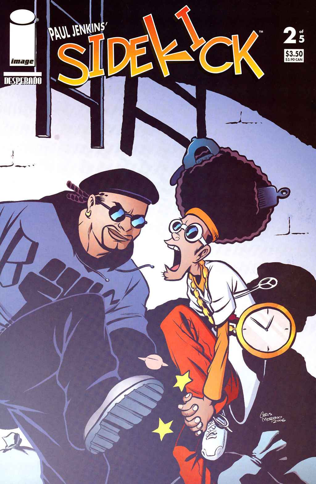 Read online Paul Jenkins' Sidekick comic -  Issue #2 - 1