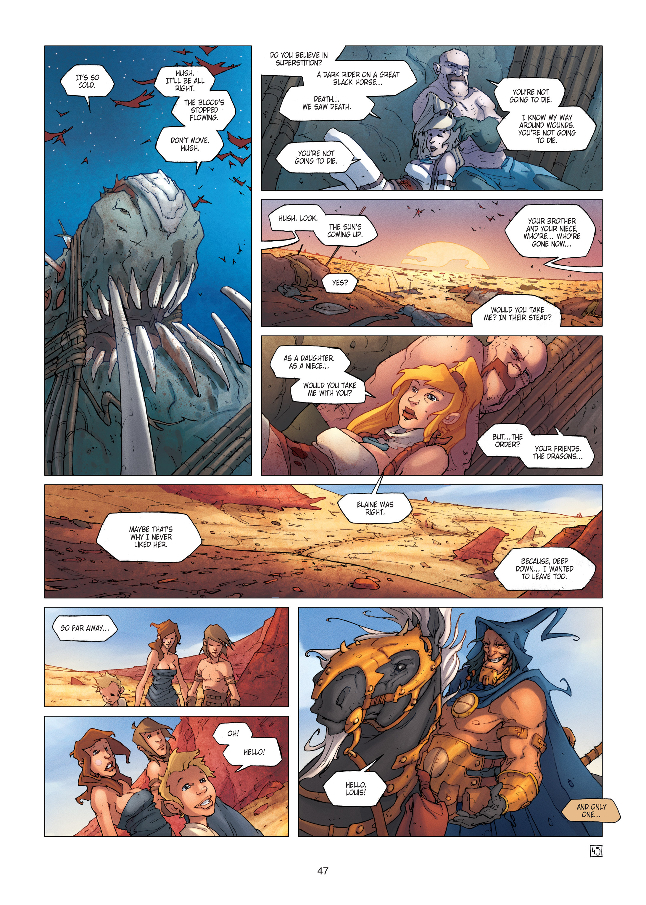 Read online Chronicles of the Dragon Knights comic -  Issue #10 - 47