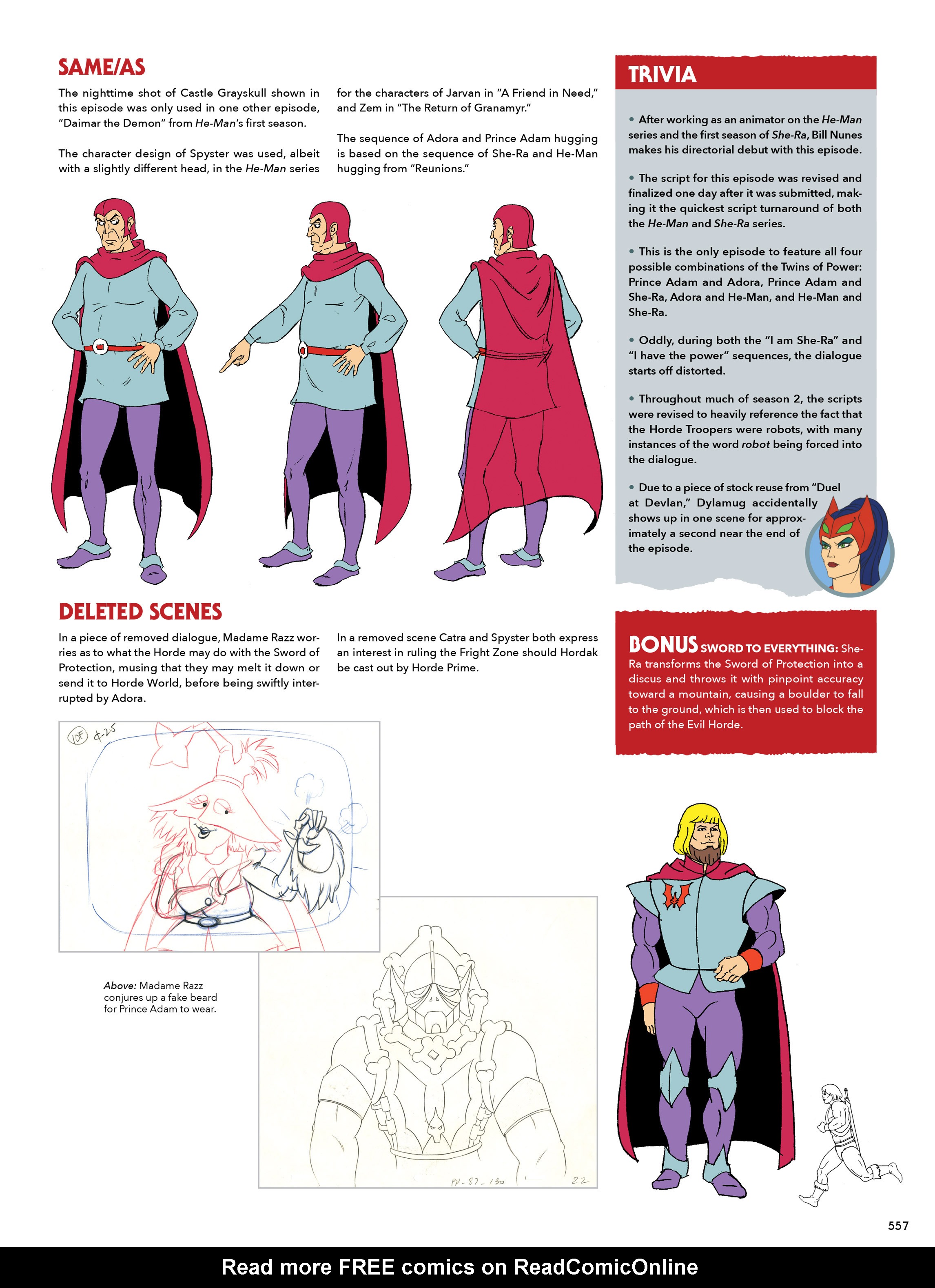 Read online He-Man and She-Ra: A Complete Guide to the Classic Animated Adventures comic -  Issue # TPB (Part 3) - 157