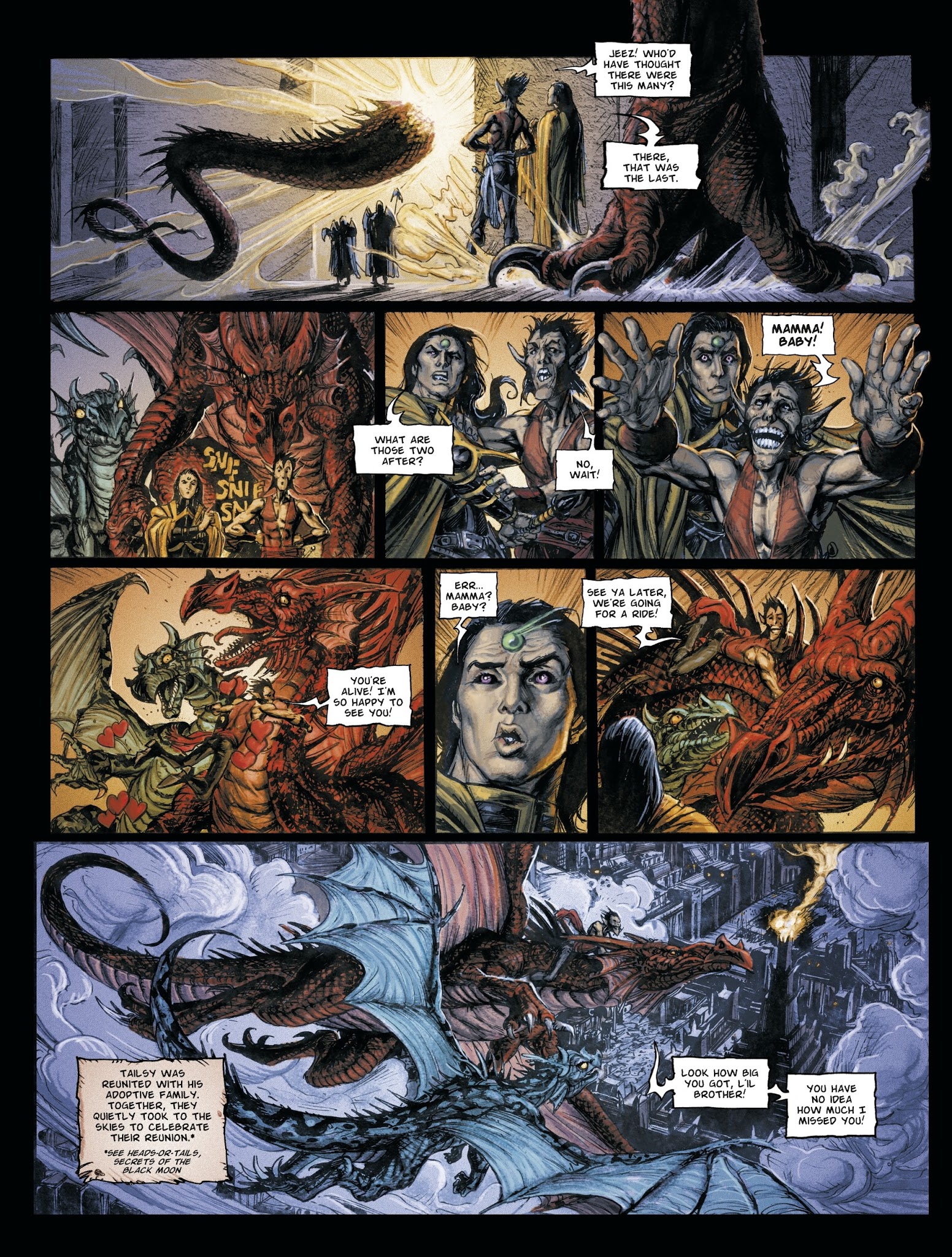 Read online The Black Moon Chronicles comic -  Issue #14 - 46