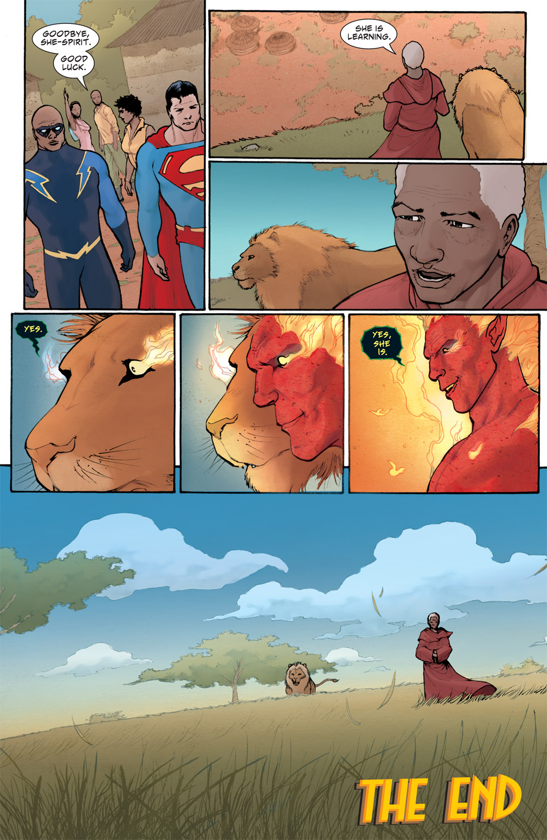 Read online Vixen: Return of the Lion comic -  Issue #5 - 23