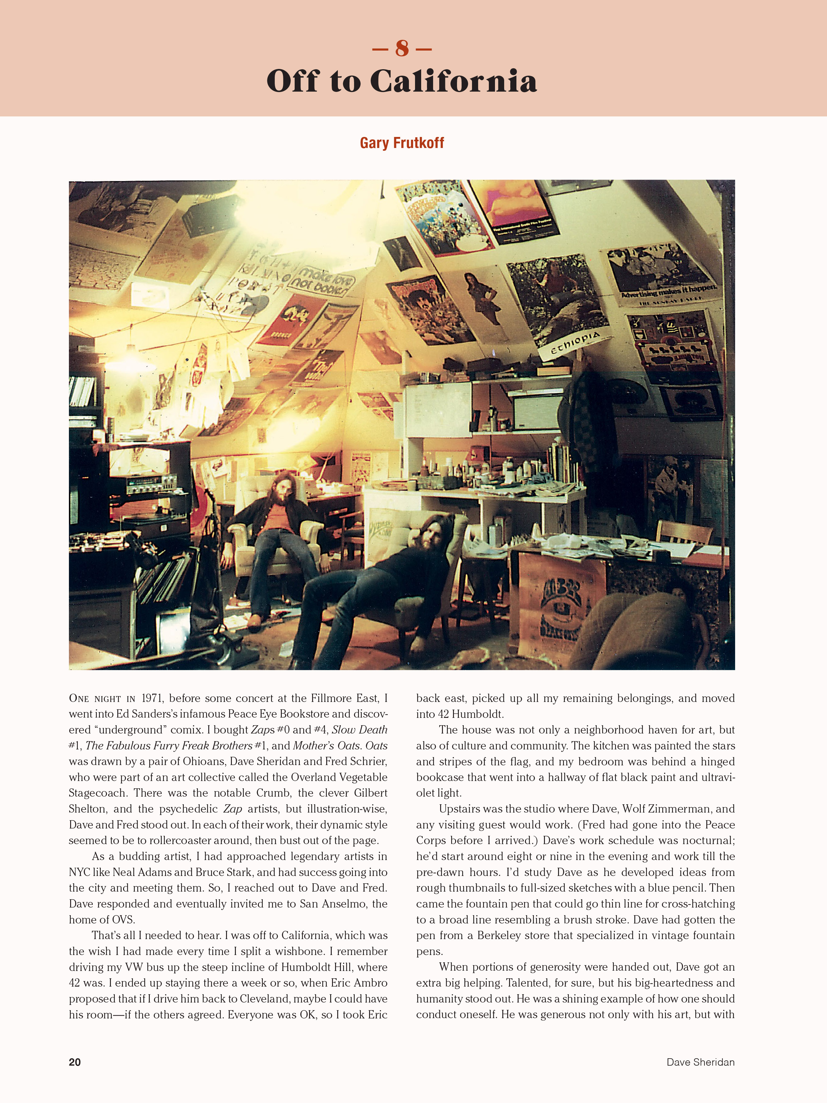 Read online Dave Sheridan: Life with Dealer McDope, the Leather Nun, and the Fabulous Furry Freak Brothers comic -  Issue # TPB (Part 1) - 31