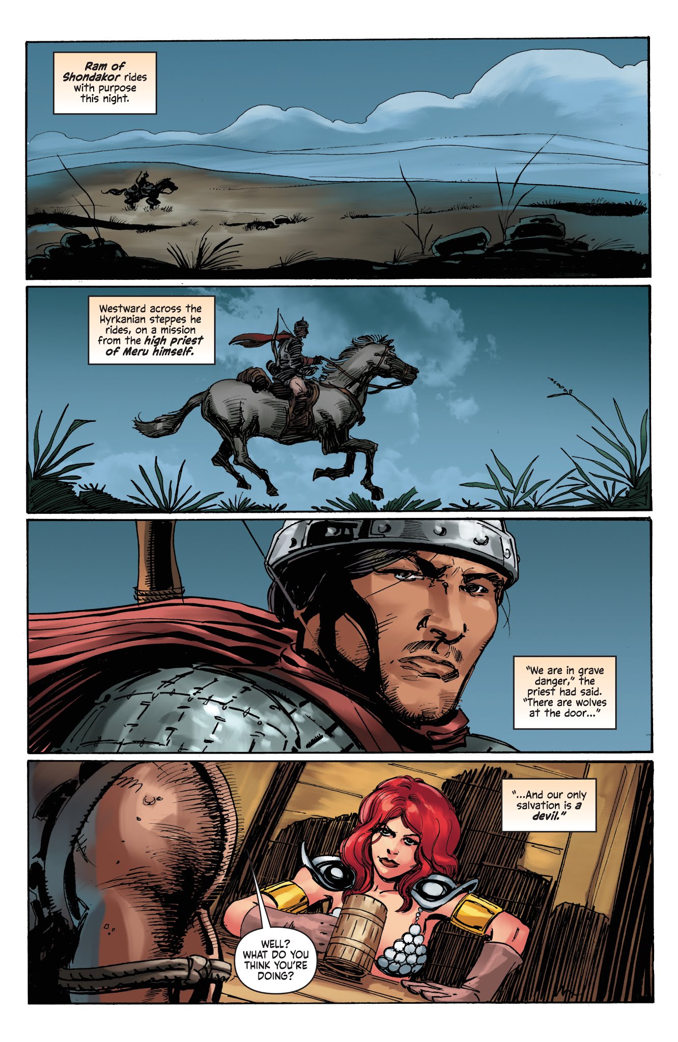 Read online Red Sonja Vol. 4 comic -  Issue # _TPB 2 (Part 2) - 17