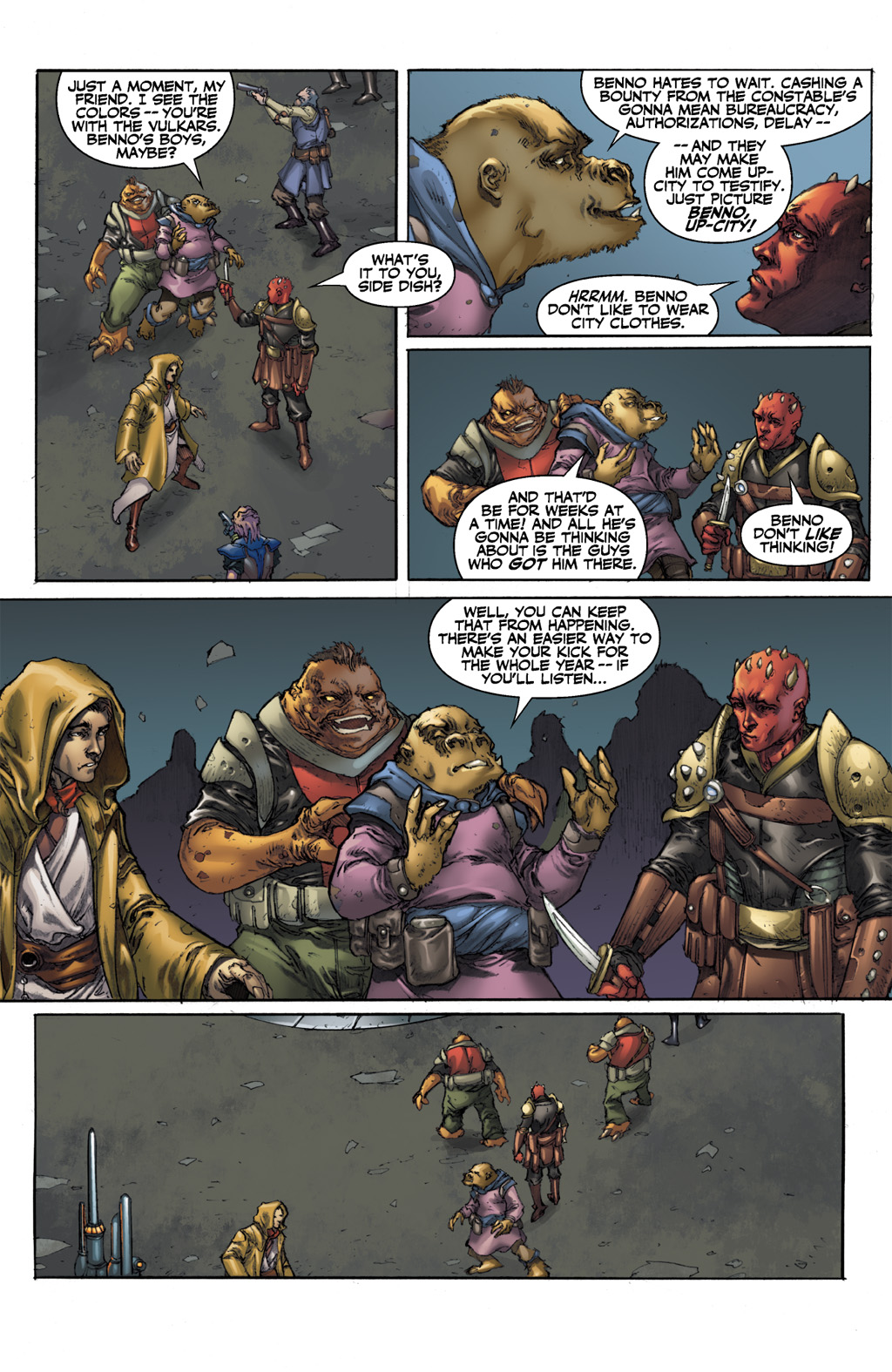 Read online Star Wars: Knights Of The Old Republic comic -  Issue #3 - 7