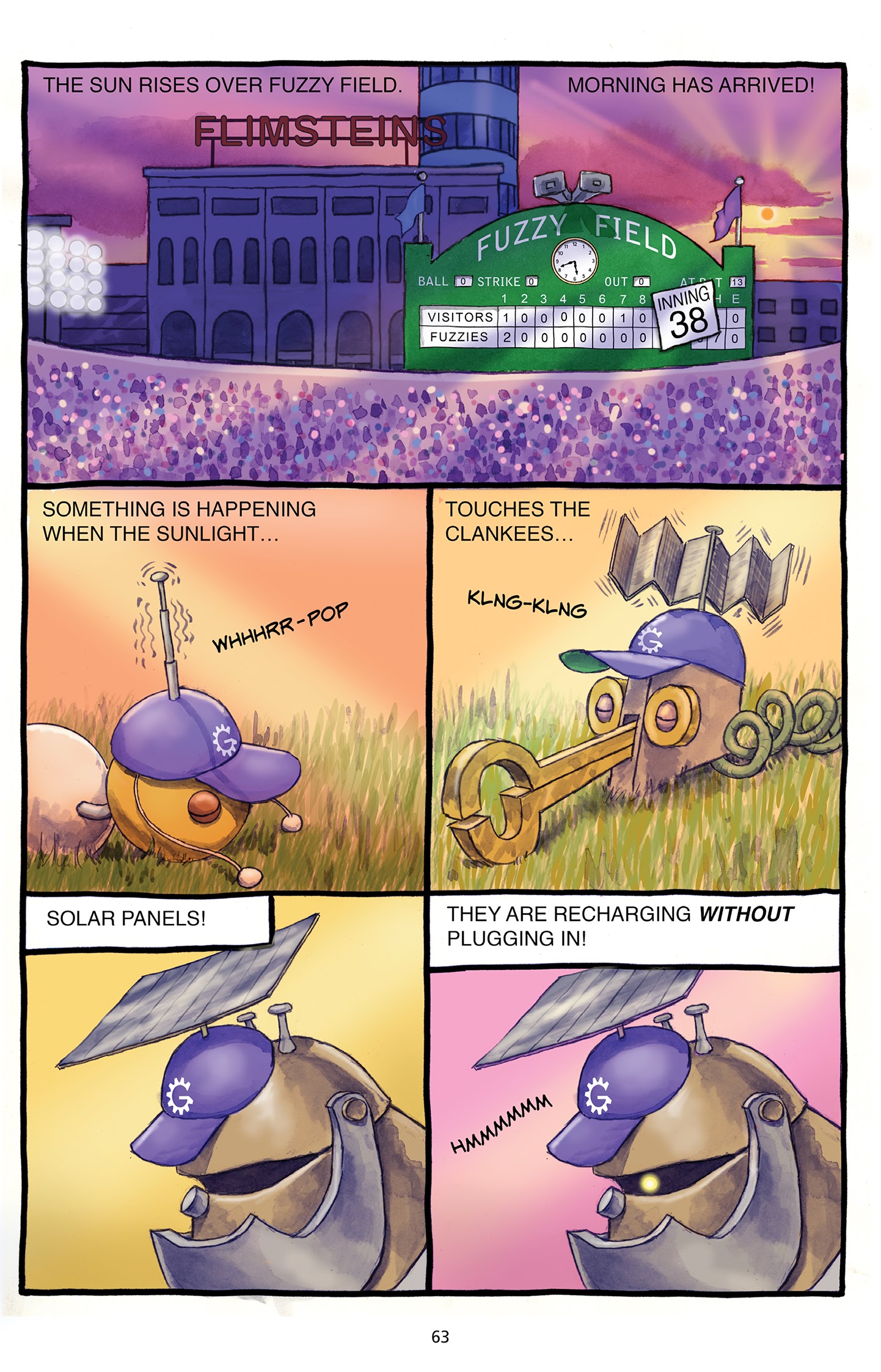 Read online Fuzzy Baseball comic -  Issue #3 - 65