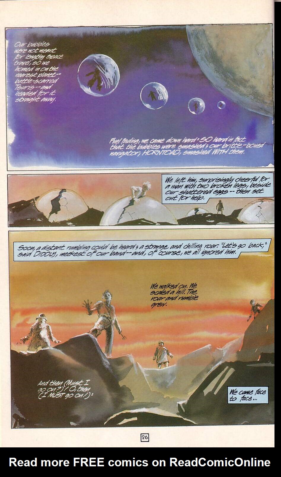 Read online Moonshadow comic -  Issue #4 - 28
