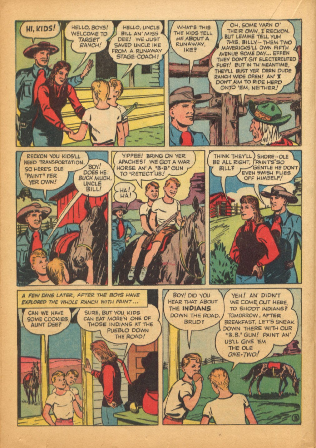Read online Target Comics comic -  Issue #35 - 38