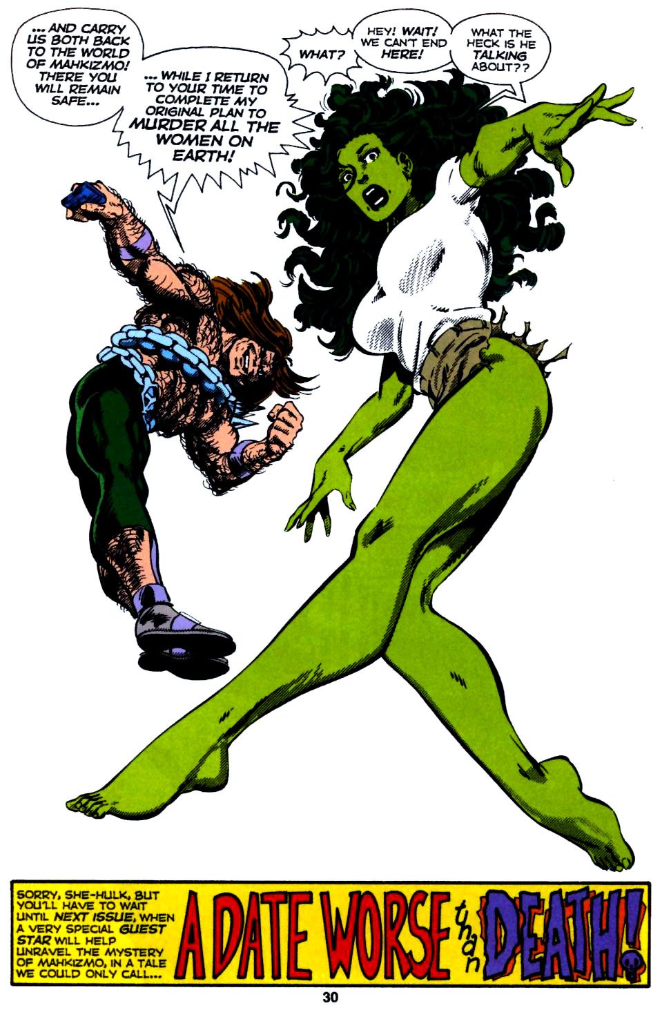 Read online The Sensational She-Hulk comic -  Issue #38 - 23