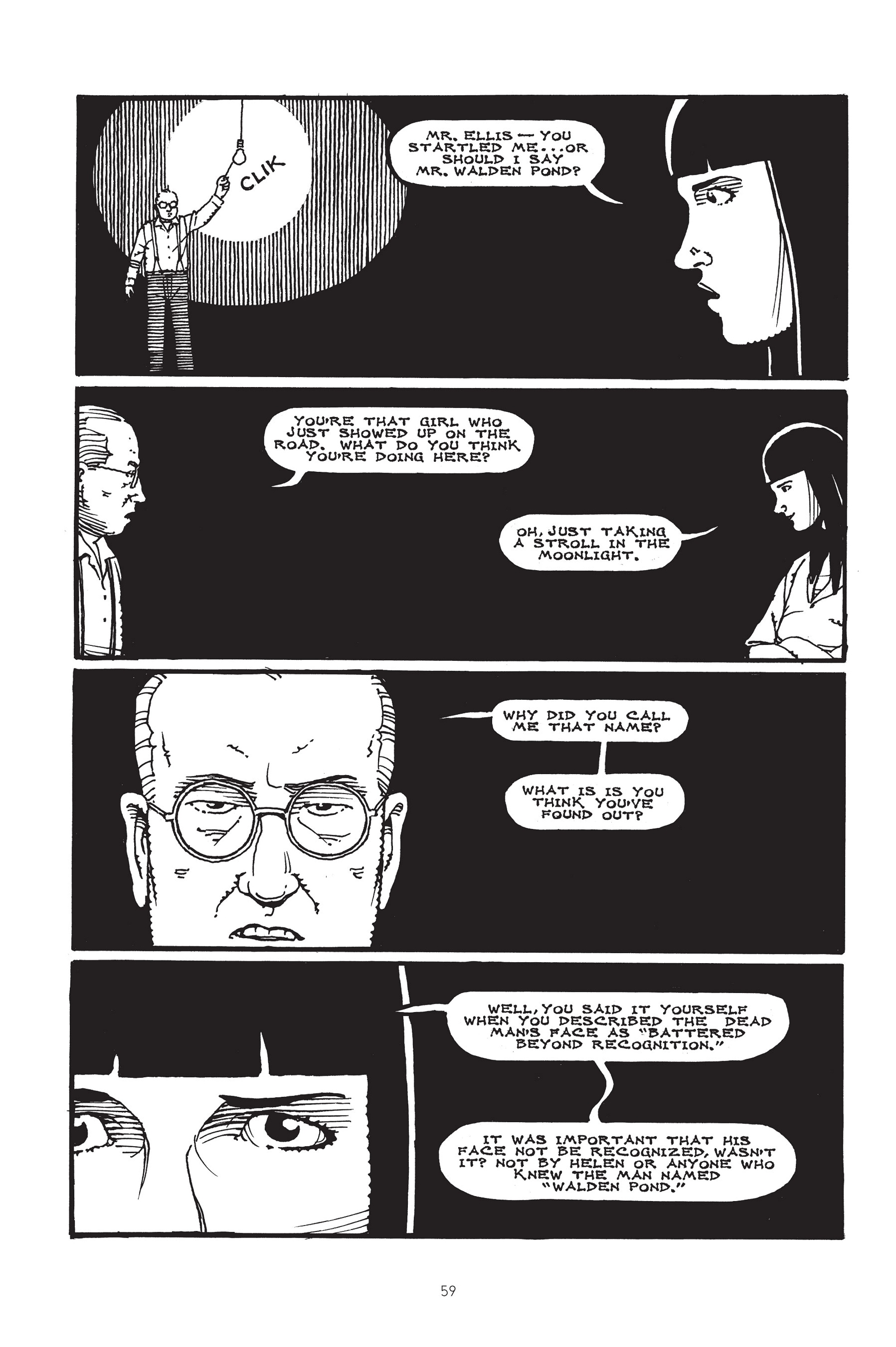 Read online Louise Brooks: Detective comic -  Issue # TPB - 60