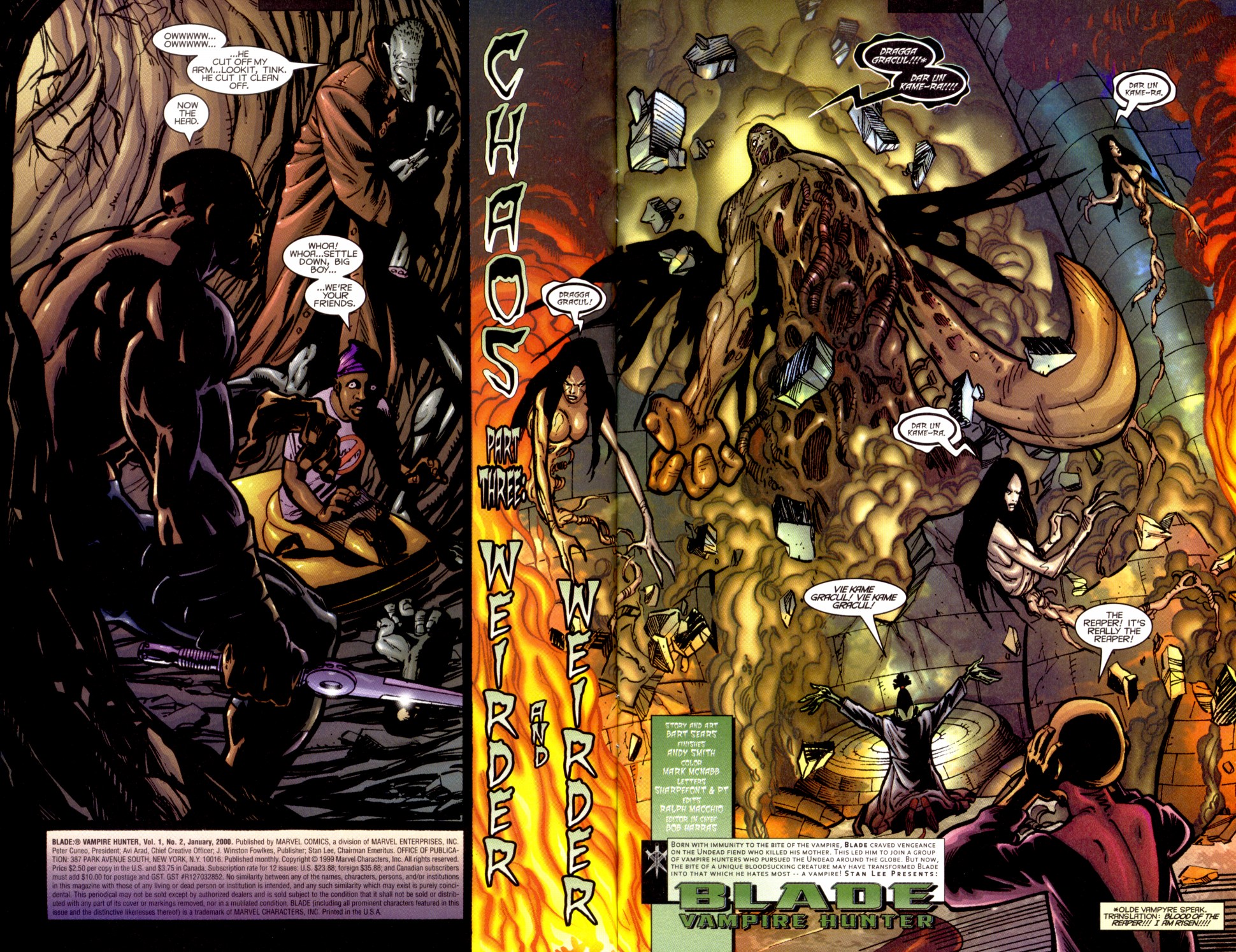 Read online Blade: Vampire Hunter comic -  Issue #2 - 3