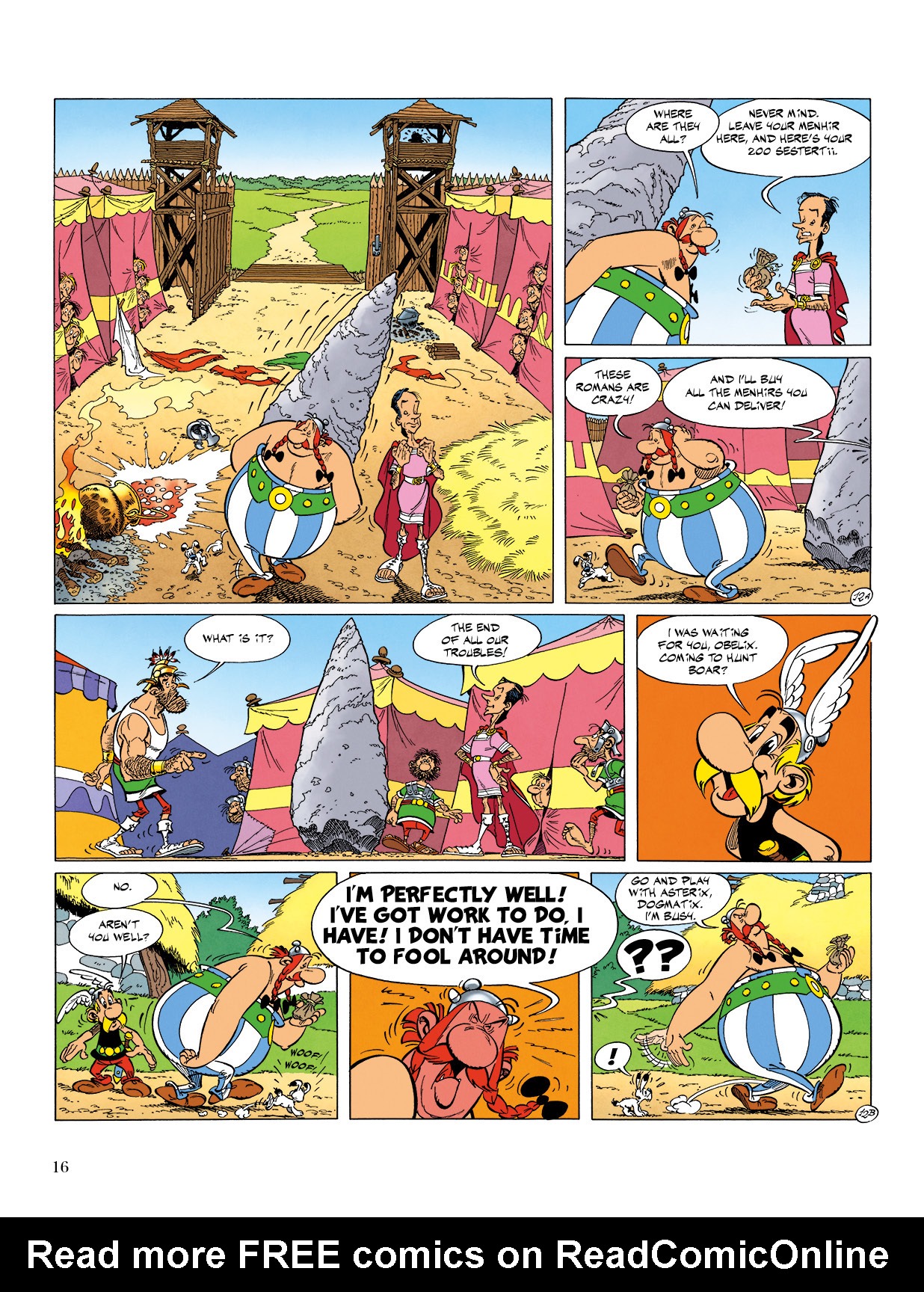 Read online Asterix comic -  Issue #23 - 17