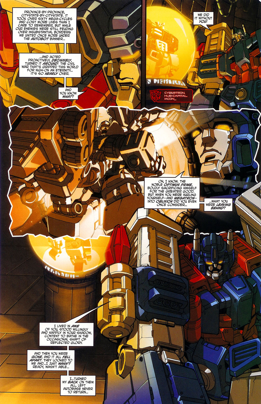 Read online Transformers War Within: "The Age of Wrath" comic -  Issue #1 - 6