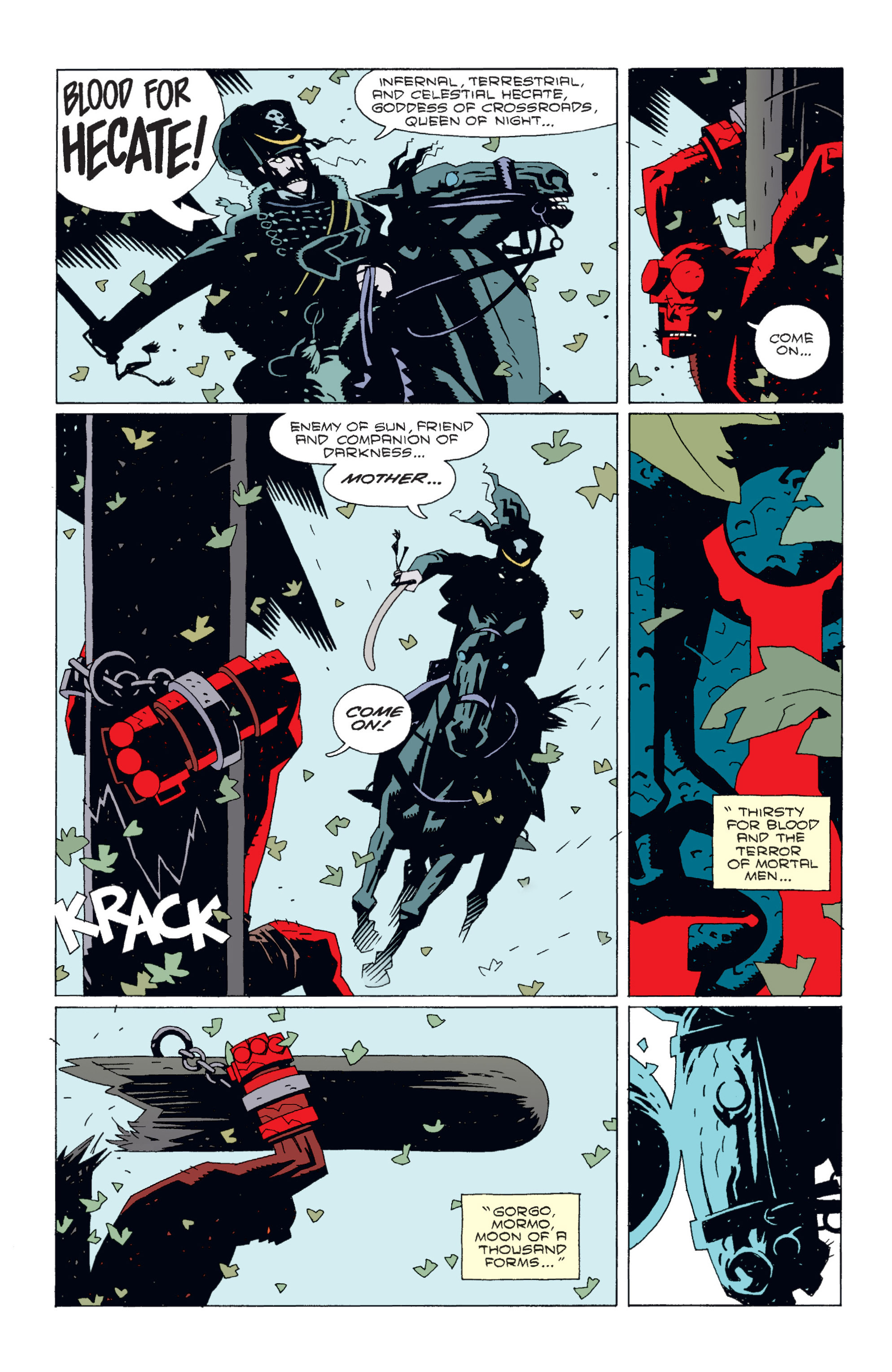 Read online Hellboy comic -  Issue #2 - 117