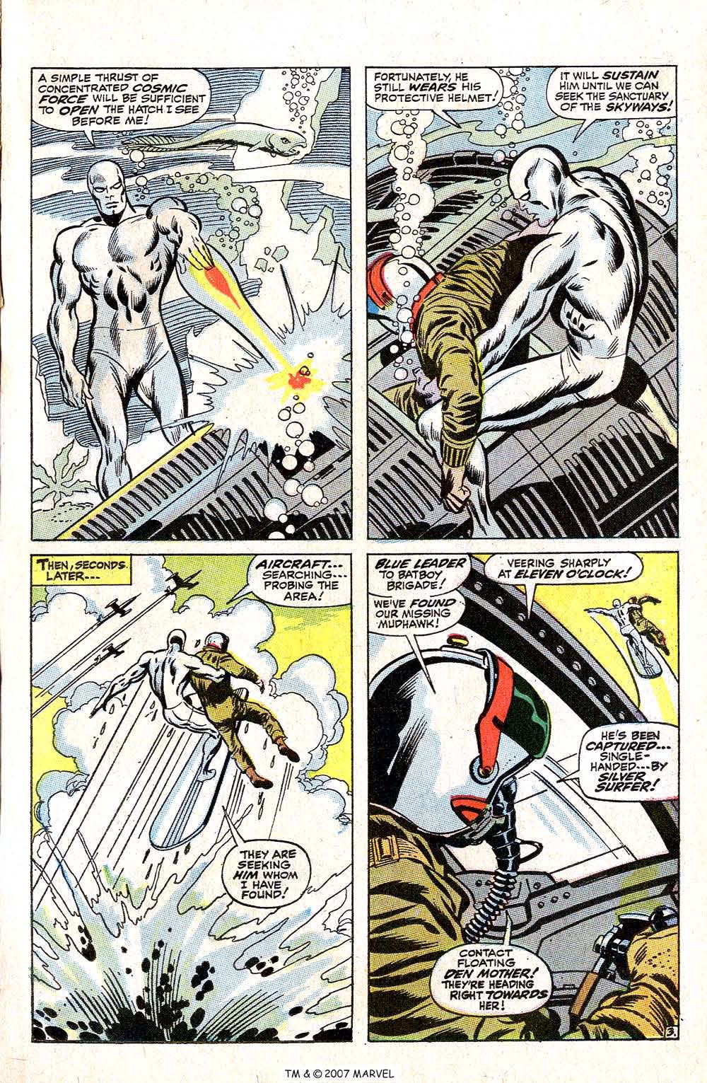 Read online Silver Surfer (1968) comic -  Issue #1 - 5